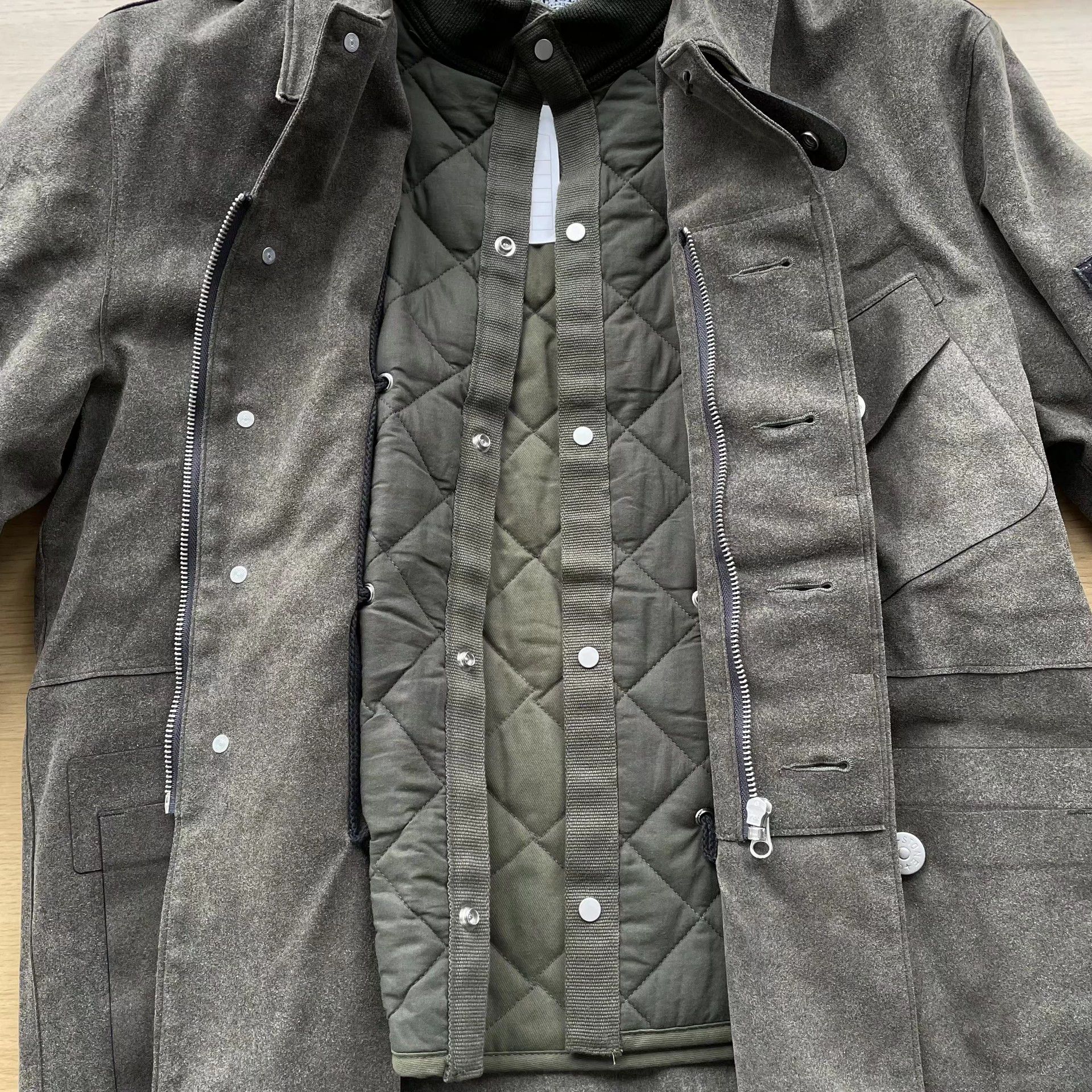Stone Island Stone Island 03AW Manmade Suede Jacket M 98 New Size US M / EU 48-50 / 2 - 3 Thumbnail
