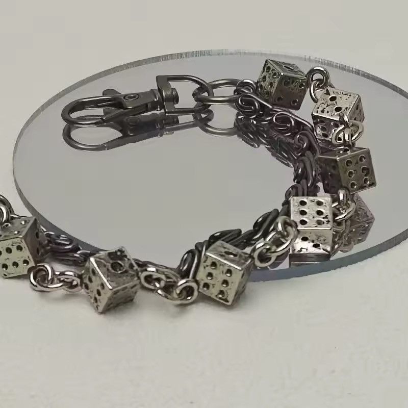 Japanese Brand Dice and Tribe Jean Motor Rock Wallet Chain Size ONE SIZE - 5 Thumbnail