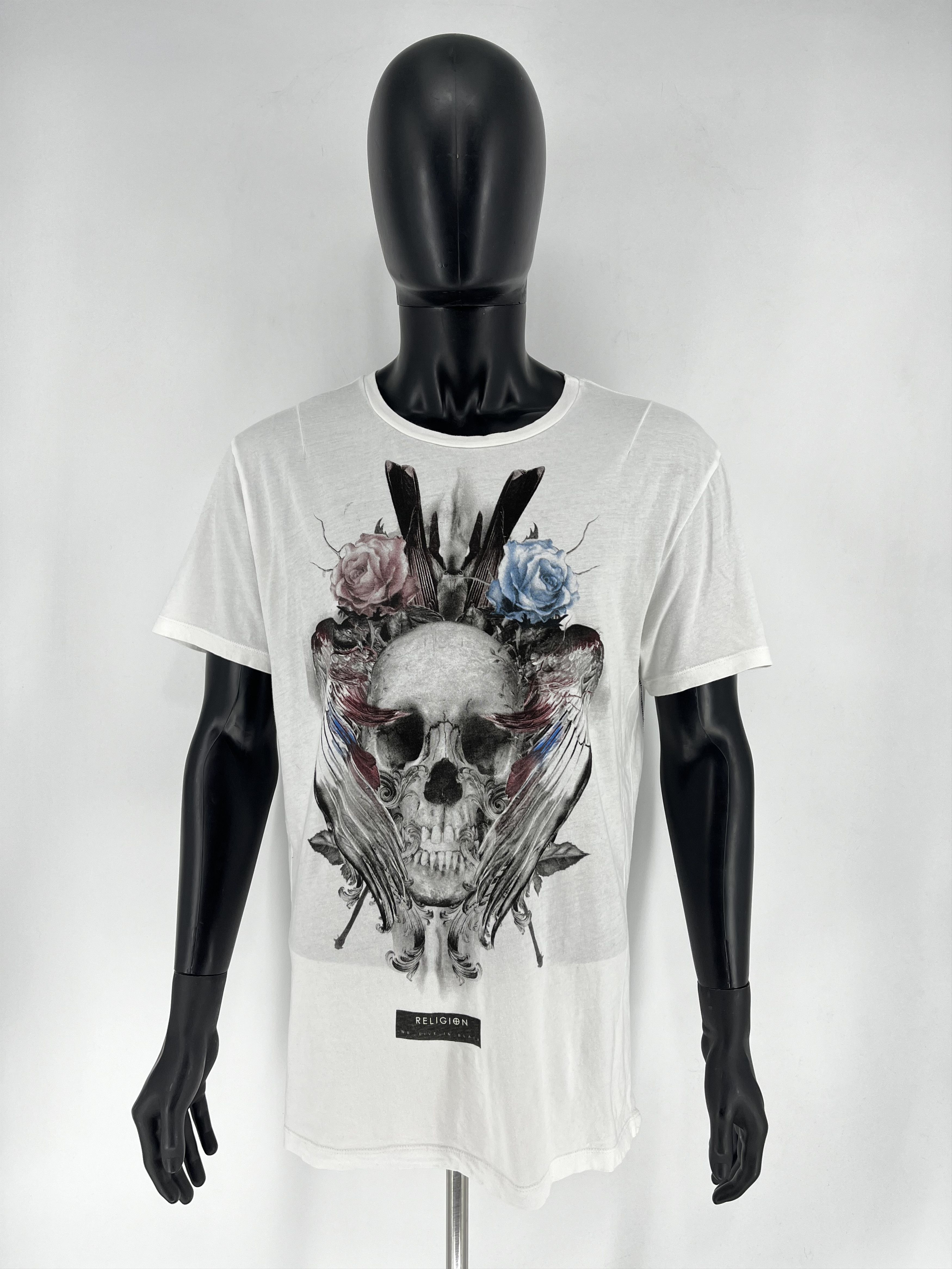 Vintage Vintage Y2K Religion T-Shirts ART Size US XXL / EU 58 / 5 - 2 Thumbnail
