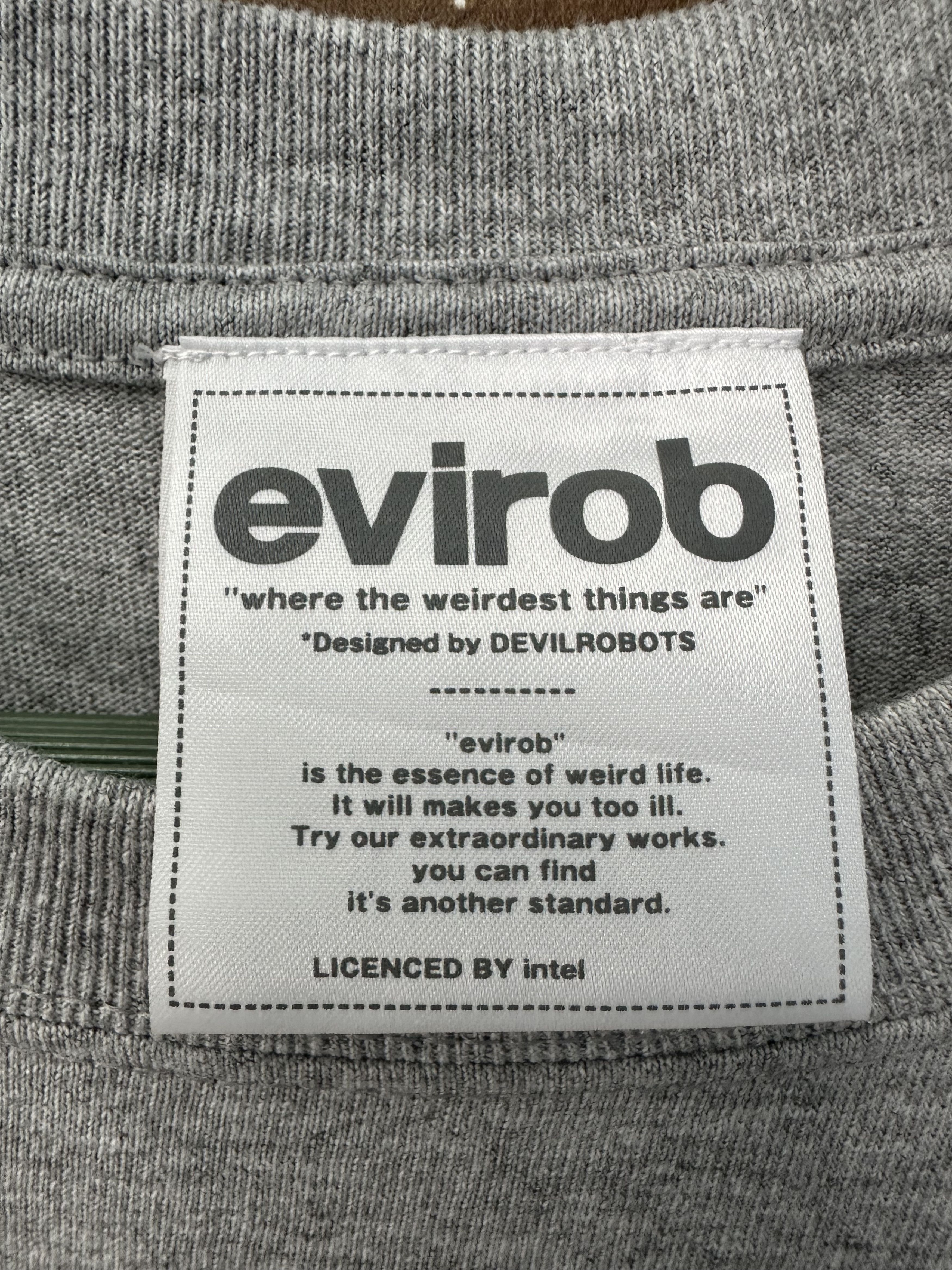 Vintage Vintage Evirob Devilrobots by Intel Tshirt A1046 Size US L / EU 52-54 / 3 - 9 Thumbnail