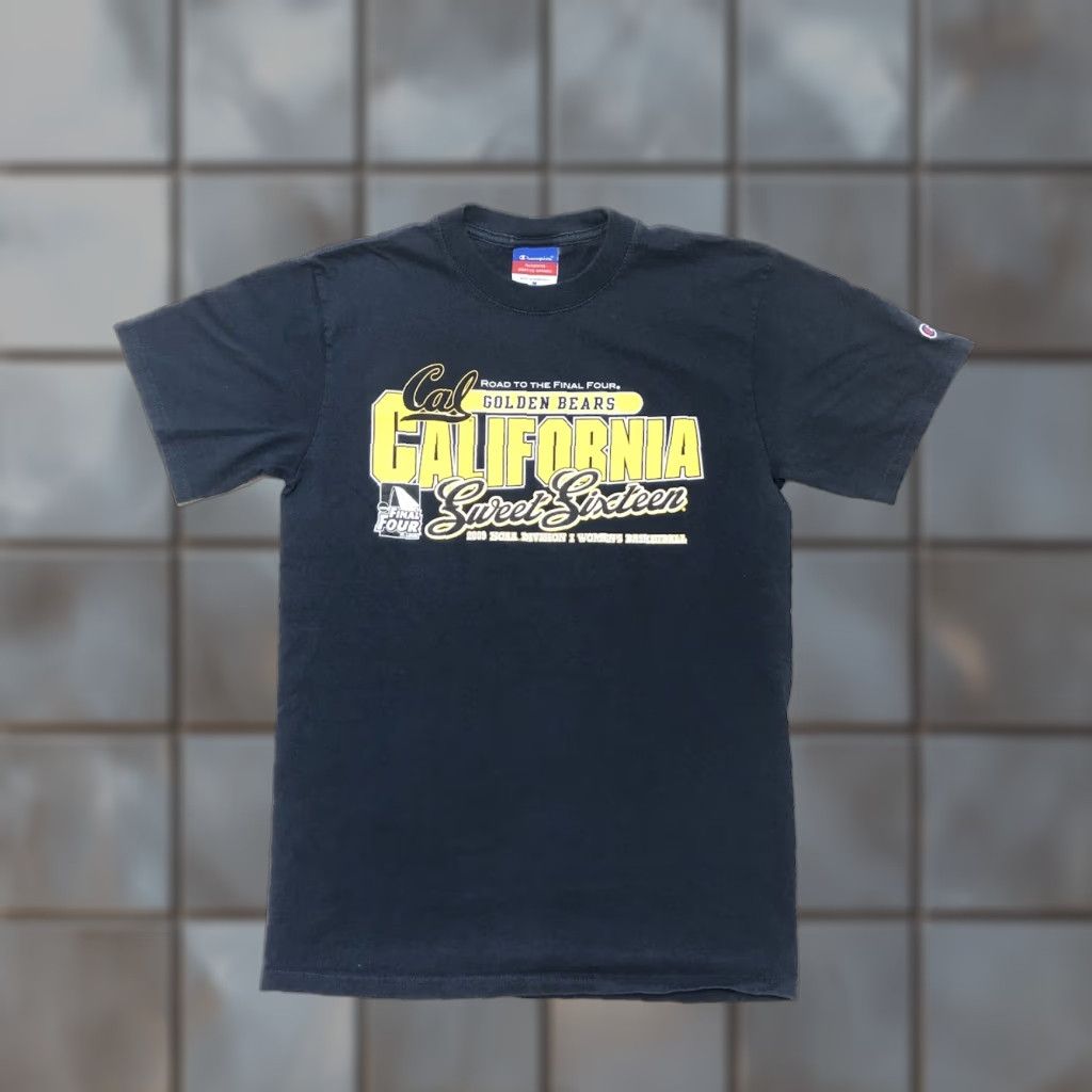 Champion Cal Berkeley Champion T-Shirt Size Medium NCAA Sweet Sixteen Road To Final Four Size US M / EU 48-50 / 2 - 1 Thumbnail