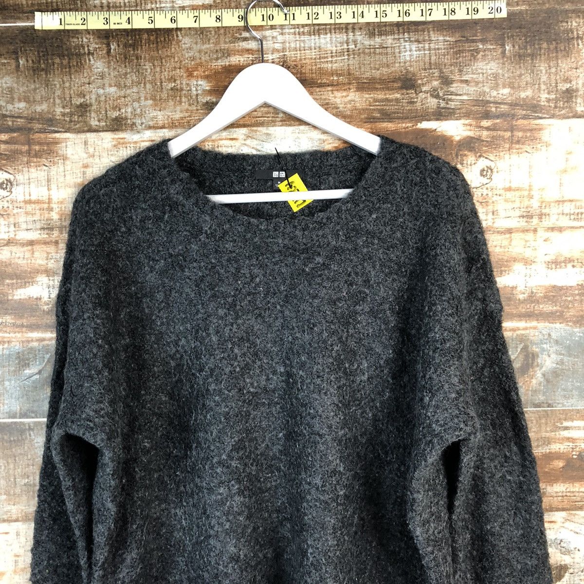 Homespun Knitwear × Uniqlo Uniqlo mohair Grey Knitwear #A2217 Size US M / EU 48-50 / 2 - 5 Thumbnail