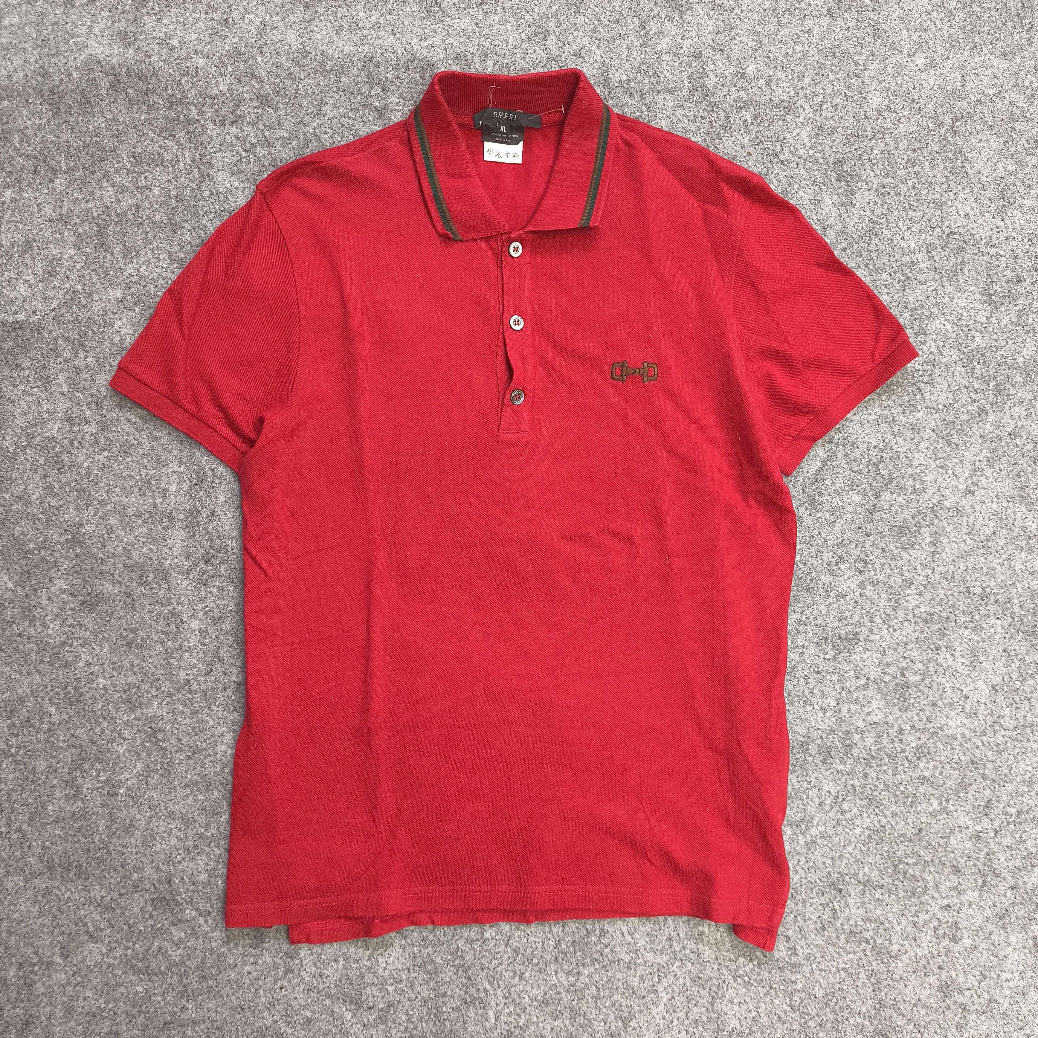 Gucci Vtg Gucci polo shirt Size US S / EU 44-46 / 1 - 1 Thumbnail