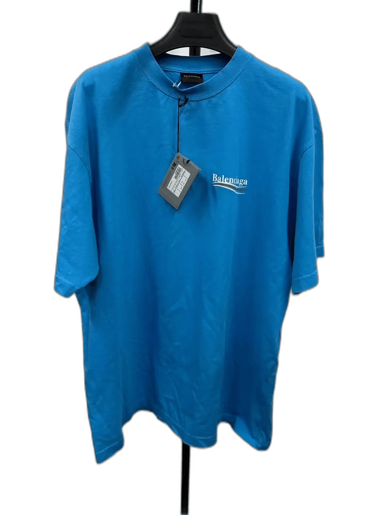 Balenciaga Balenciaga Logo Print Short Sleeve T-Shirt-yf Size US S / EU 44-46 / 1 - 1 Thumbnail