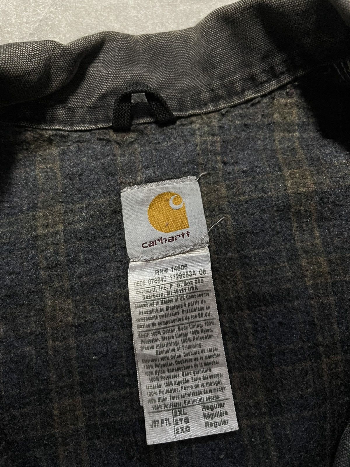 Carhartt Vintage Carhartt Detroit Jacket J97 - Petrol (PTL) Size US XXL / EU 58 / 5 - 4 Thumbnail
