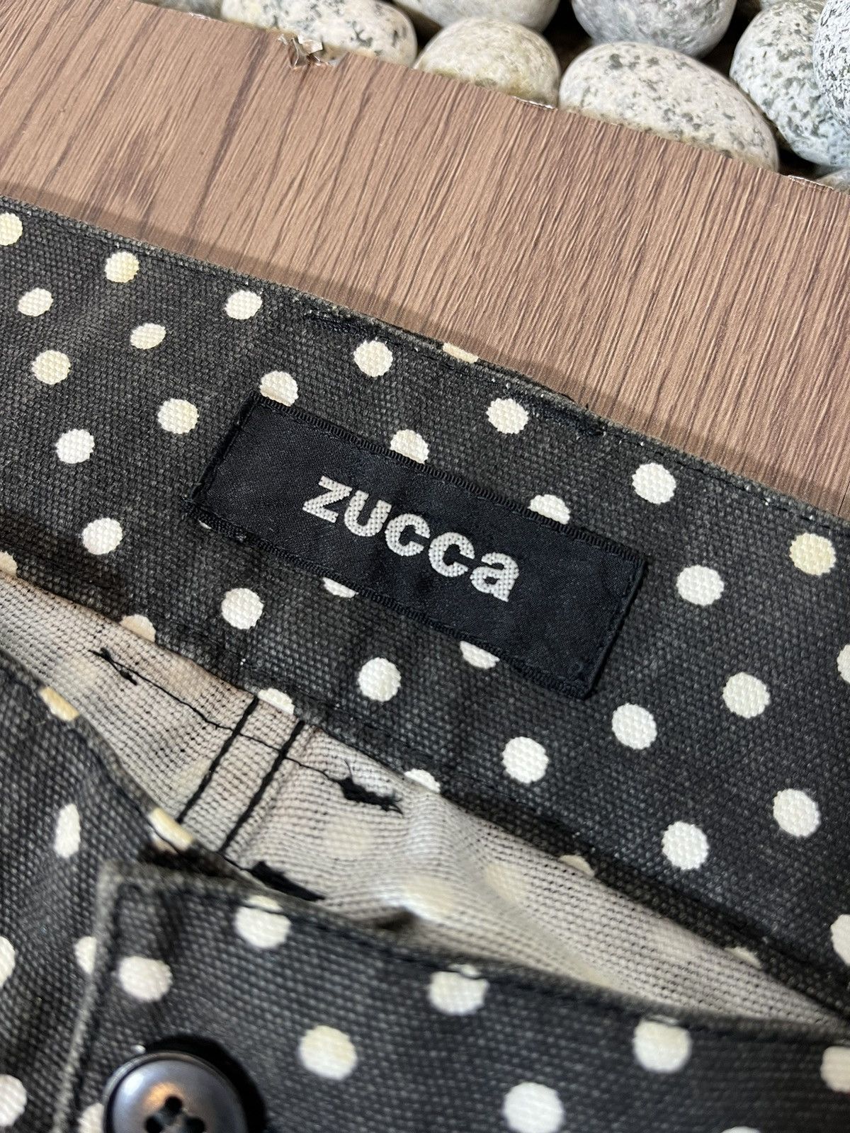 Zucca Zucca by Issey Miyake Polkadot Cargo Pants Size US 31 - 7 Thumbnail