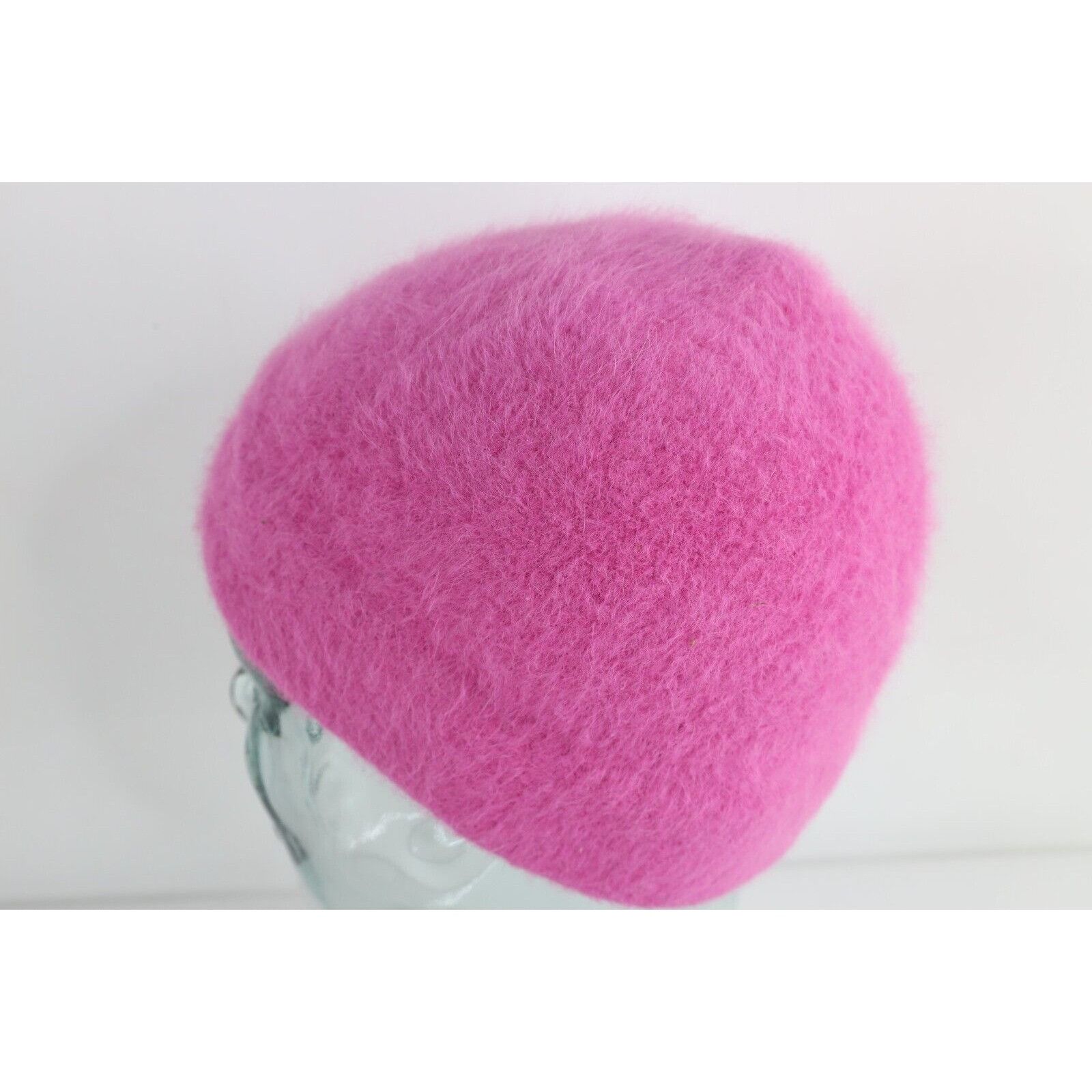 Bebe × Vintage Vintage 90s Y2K Bebe Sport Babydoll Angora Shag Fuzzy Beanie Size ONE SIZE - 3 Thumbnail