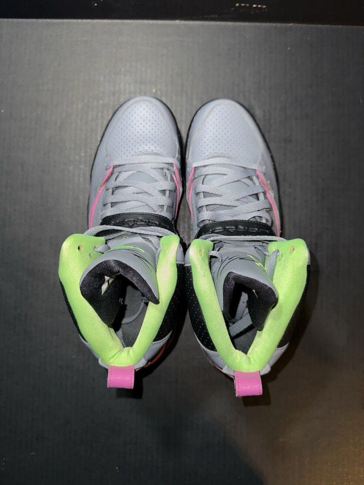 Jordan Brand Nike Air Jordan Flight 45 High Grey Lime 616816-037 Sz 10 Size US 10 / EU 43 - 8 Thumbnail