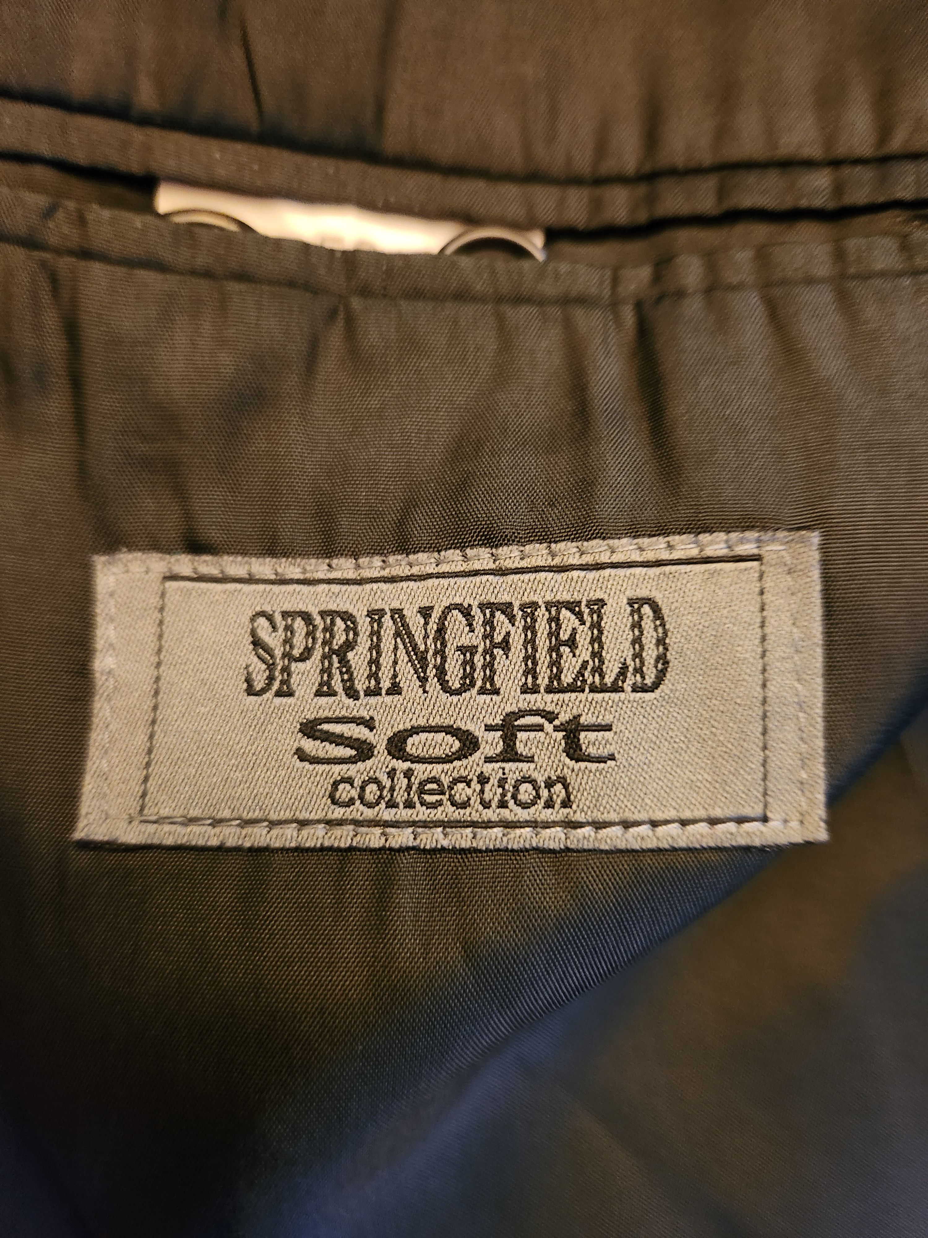 Springfield Vintage 90's Wool Blend Striped Blazer Size 40L - 4 Thumbnail