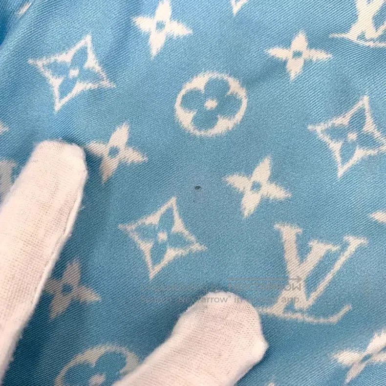 Louis Vuitton Louis Vuitton Light blue presbyopic full print mulberry si Size XS / US 0-2 / IT 36-38 - 9 Thumbnail