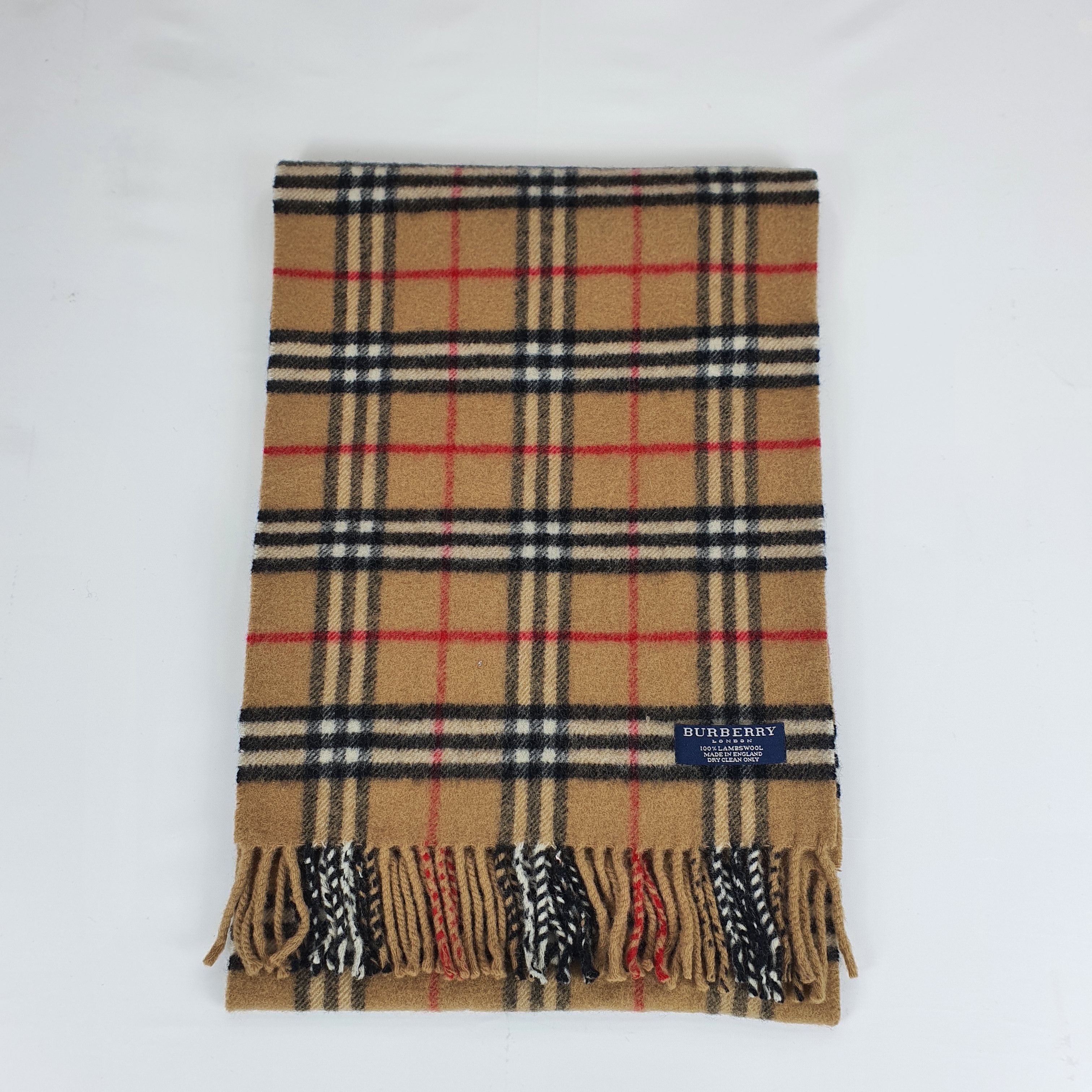 Burberry Genuine Burberry wool scarf in excellent used condition Size ONE SIZE - 1 Thumbnail