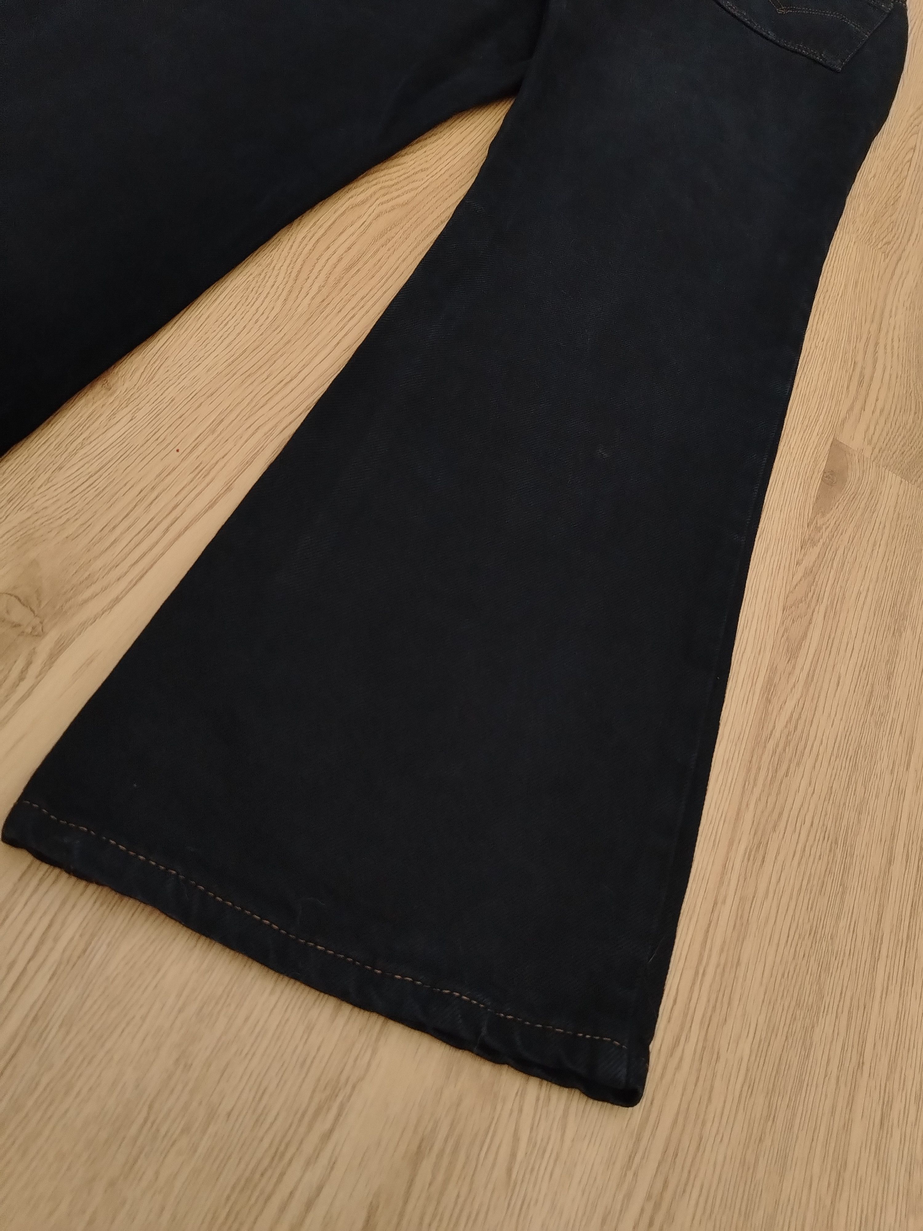 Levi's Levis 517 Jeans Bootcut Super Black USA Size US 31 - 20 Thumbnail