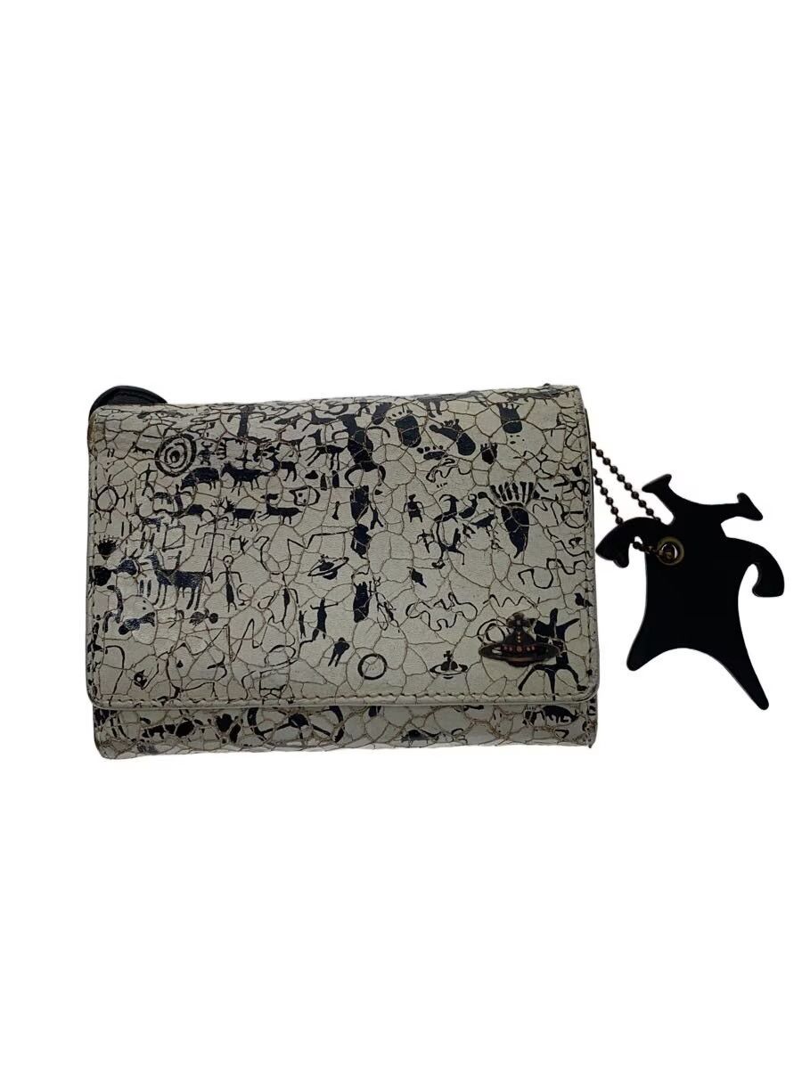 Vivienne Westwood Cracked Leather Orb Wallet Size ONE SIZE - 1 Thumbnail