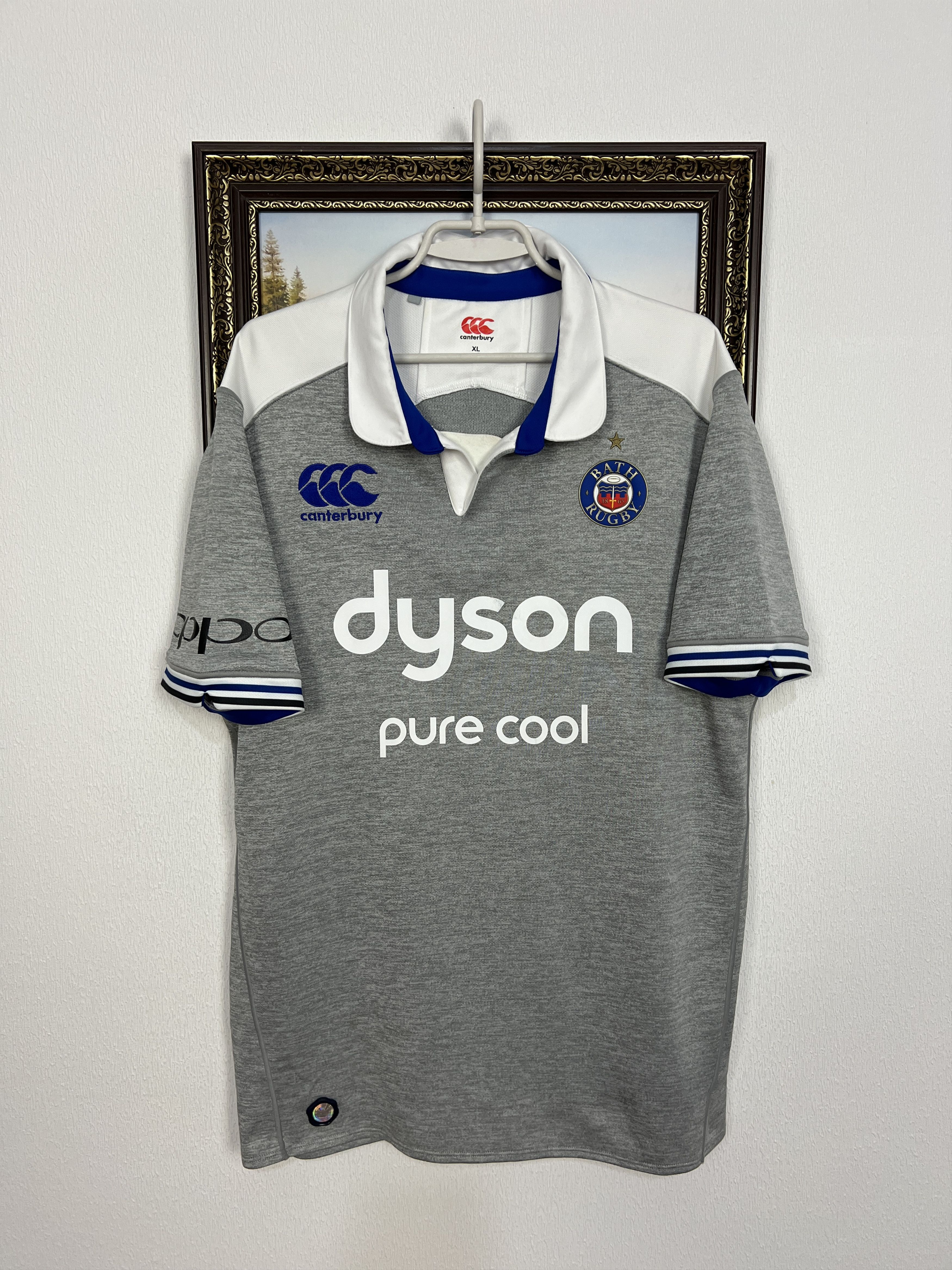 Vintage Bath Rugby Union Dyson Jersey Trikot Sport Shirt Rare Size US XL / EU 56 / 4 - 1 Thumbnail