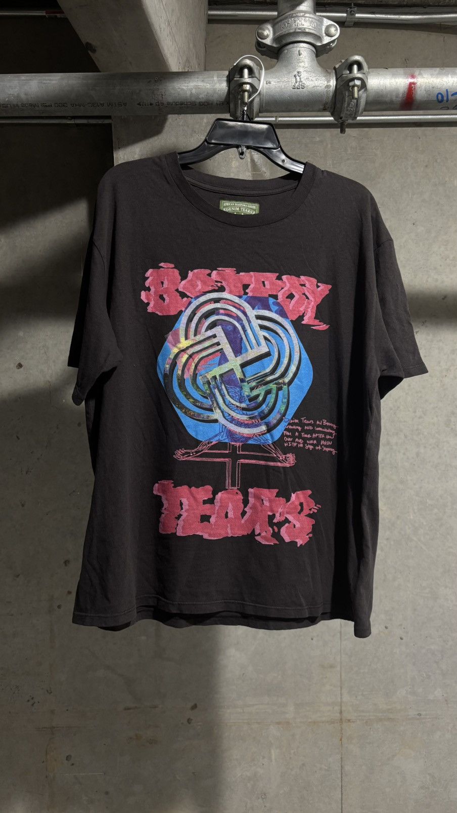 (B).Stroy × DENIM TEARS Denim Tears Bstroy Tee Size US L / EU 52-54 / 3 - 1 Thumbnail