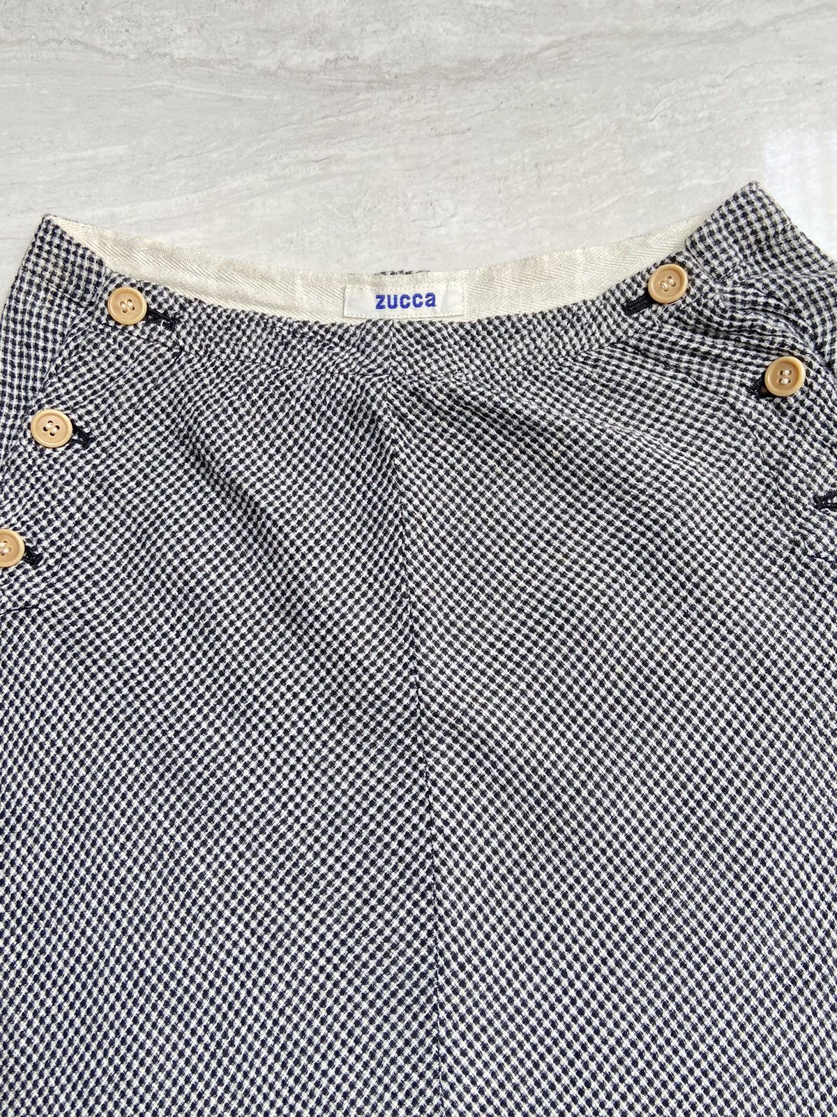 CABANE de ZUCCa × Issey Miyake × Zucca ZUCCA Motive Midi Skirt Size 22" - 5 Thumbnail