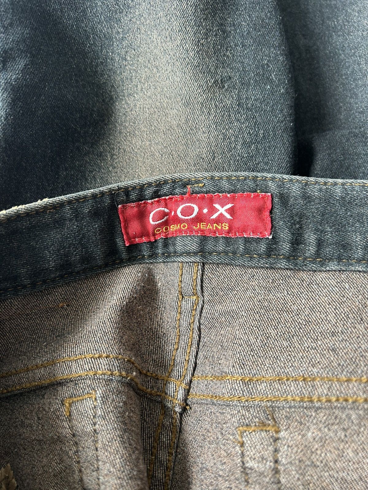 If Six Was Nine Y2k Flared Cox Embroidery Flower Pants Size US 28 / EU 44 - 10 Thumbnail