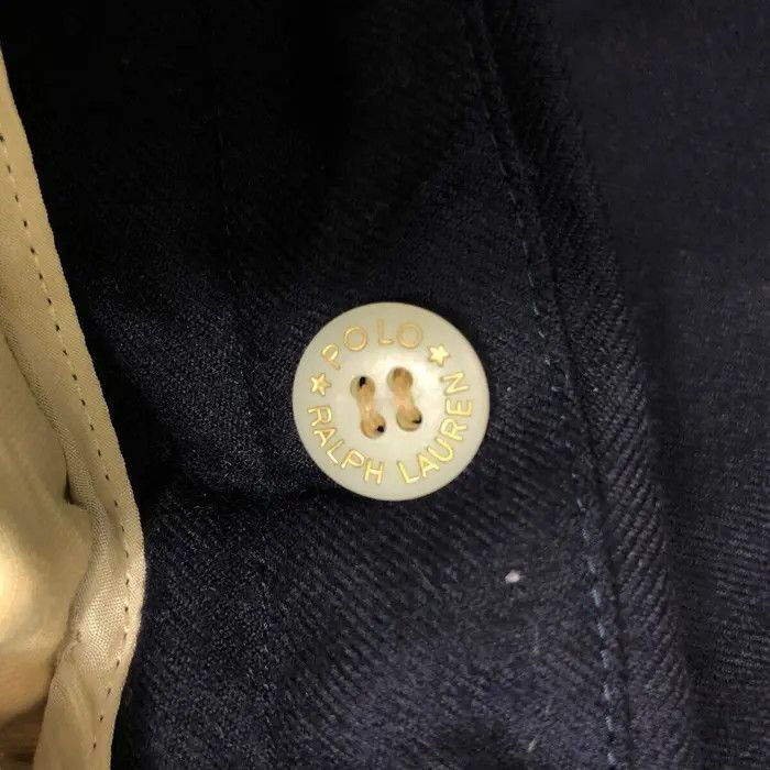 Polo Ralph Lauren Vintage 90' POLO RALPH LAUREN Blue Wool Casual Pant Chino Size US 32 / EU 48 - 5 Thumbnail