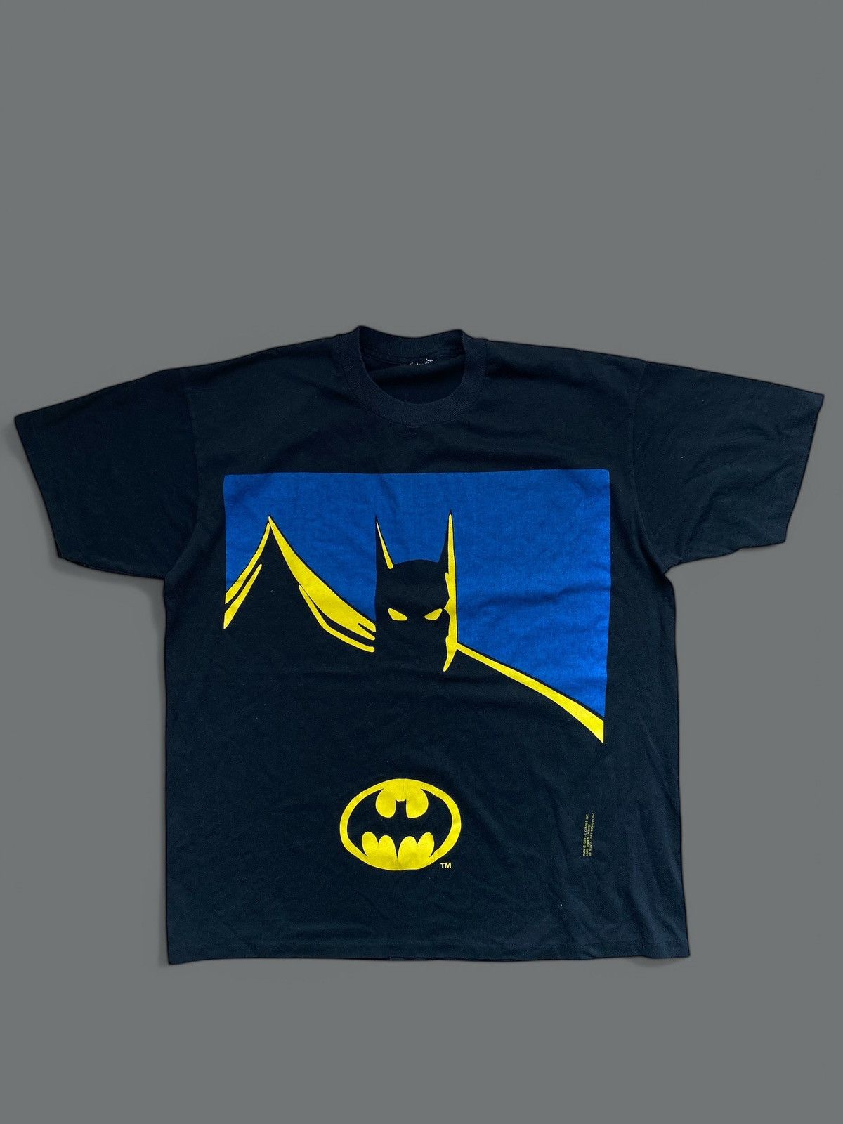 DC Comics × Vintage VINTAGE 1989 BATMAN SINGLE STITCH T SHIRT Size US M / EU 48-50 / 2 - 1 Thumbnail