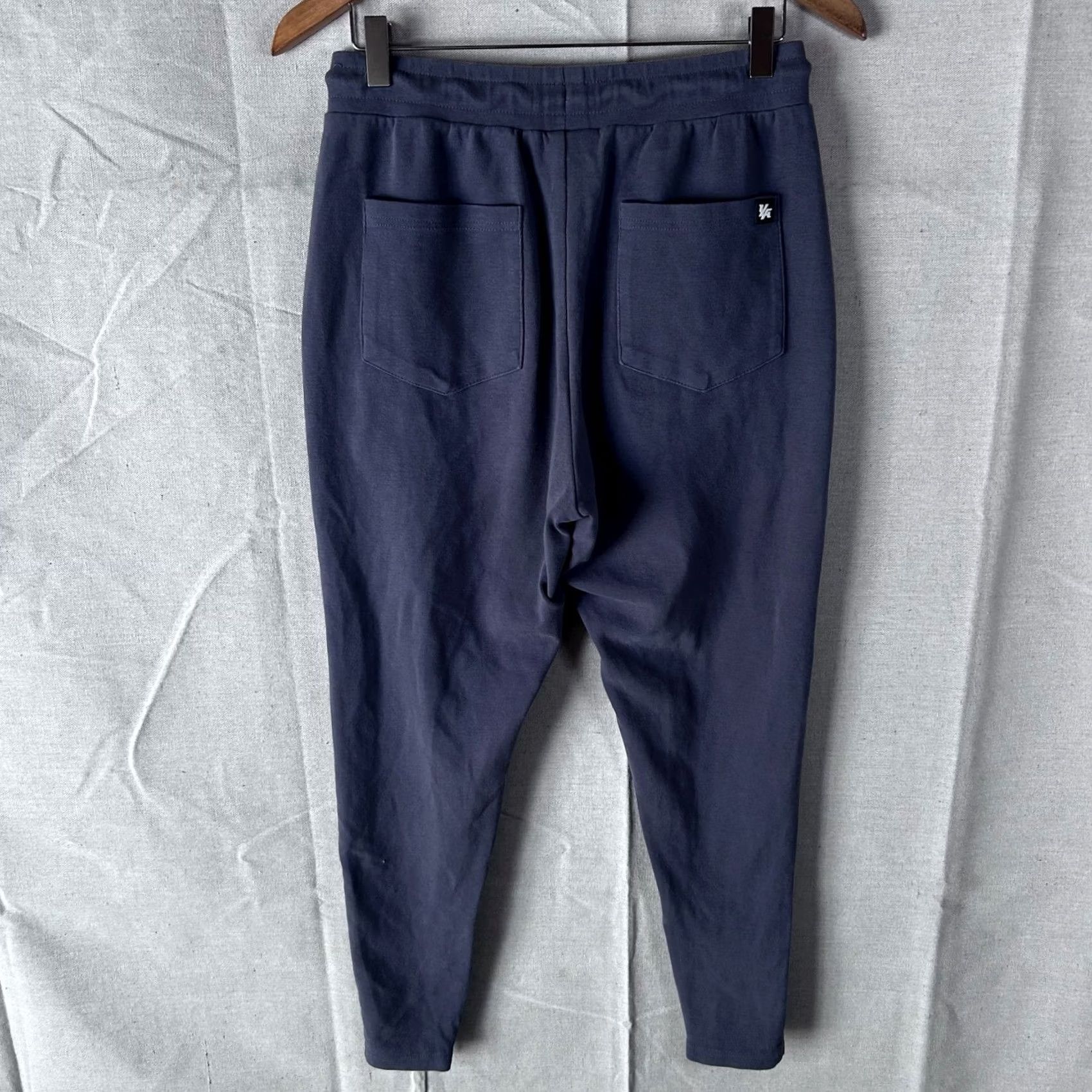 YoungLA YoungLA 208 Joggers Mens M Charcoal Gray Athletic Sweatpants Ankle Zip Pockets Slit Drawstring Waist Tapered Gym & Training Size US 31 - 3 Thumbnail