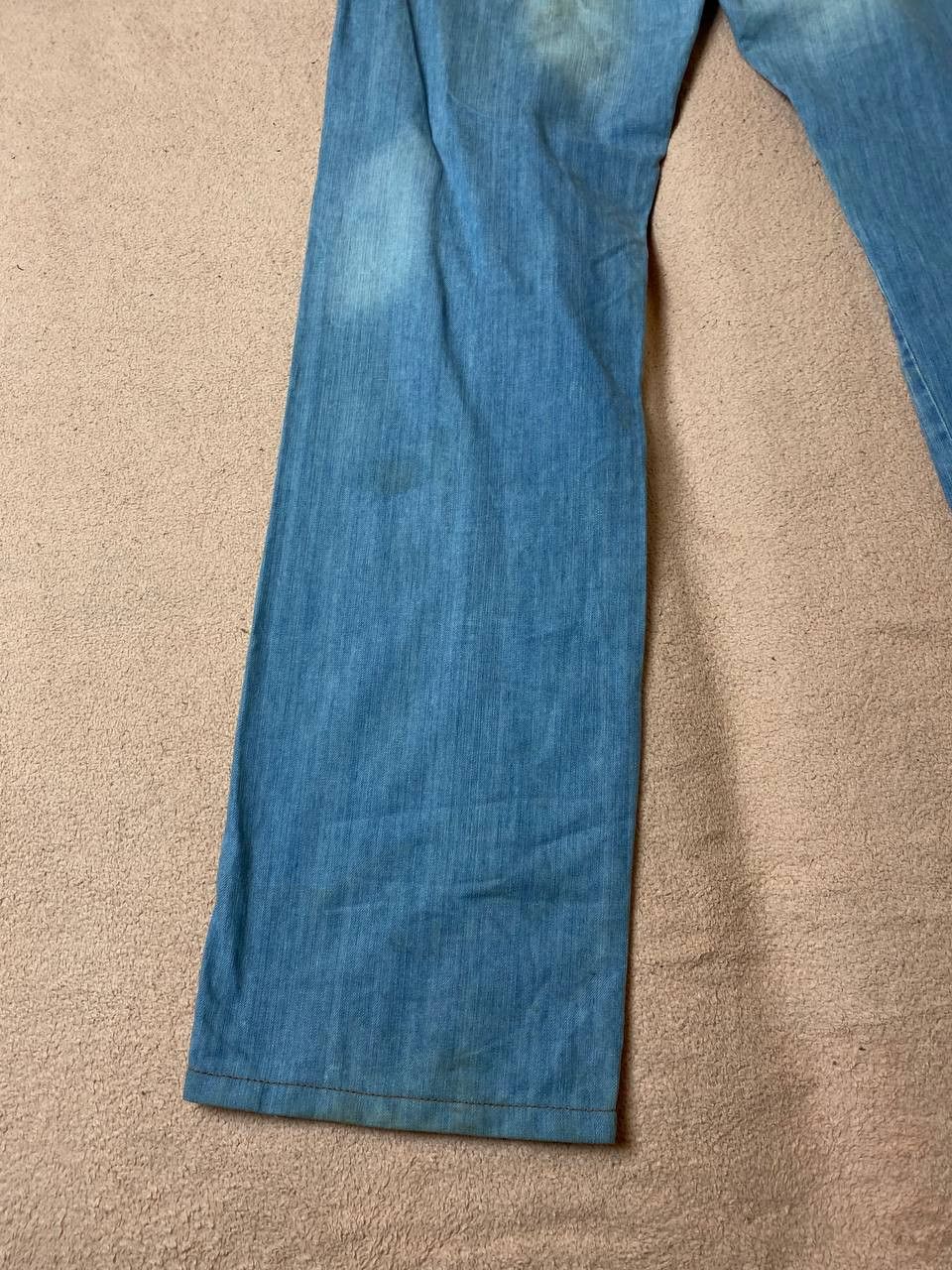 Vintage Flared Denim Jeans Pants Bootcut Y2K Size US 34 / EU 50 - 21 Thumbnail