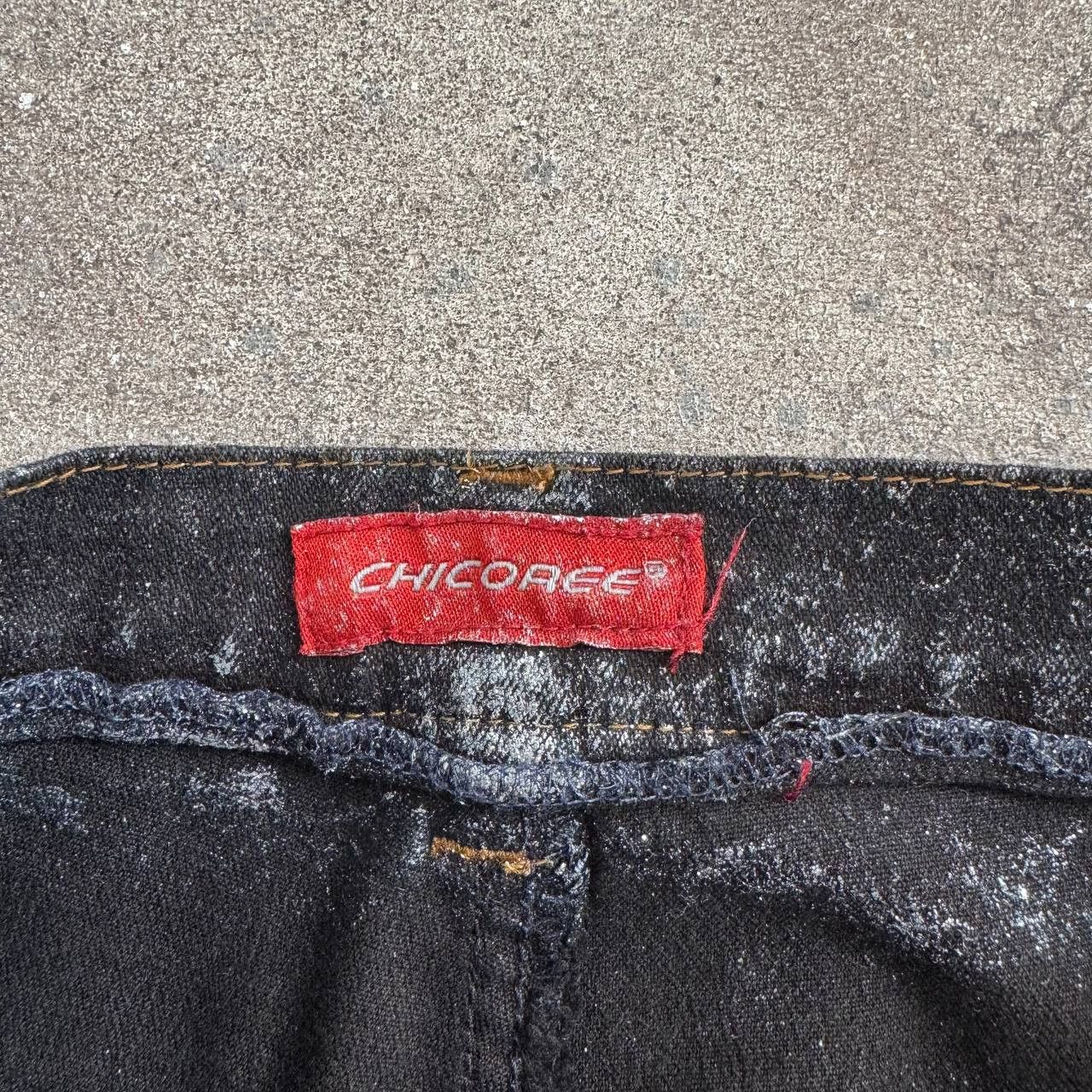 Hysteric Glamour Amazing Vintage Washed/Faded Flared Jeans Size 25" / US 0 / IT 36 - 15 Thumbnail