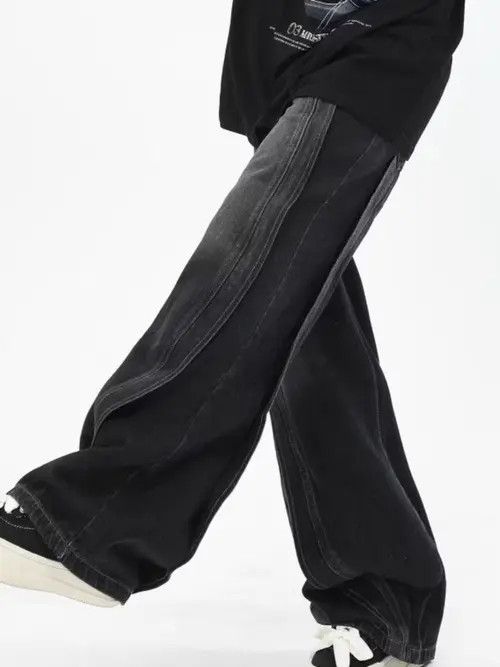 Japanese Brand Hamada x Arai Black High Street Vintage Loose Jeans Size US 34 / EU 50 - 6 Thumbnail