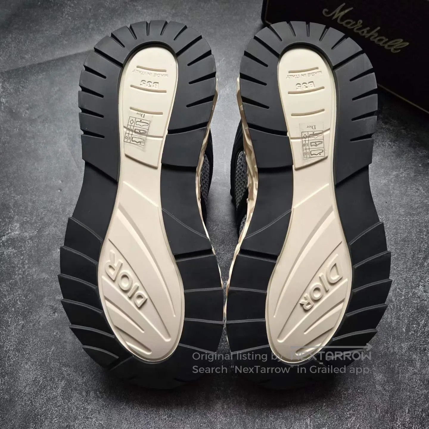 Dior Dior B35 Black Grey White Sneakers| Size US 10 / EU 43 - 7 Thumbnail