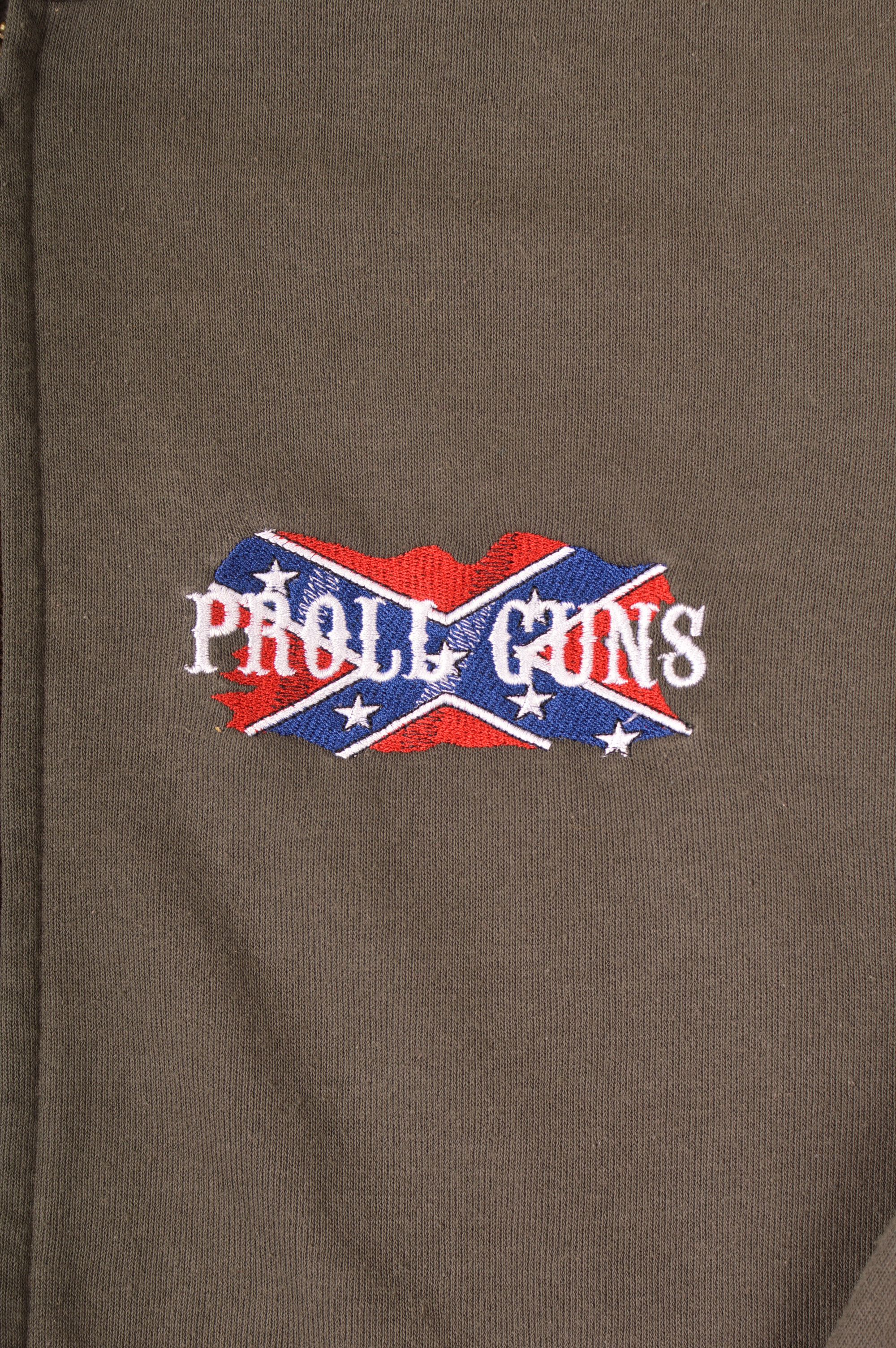 Band Tees × Fruit Of The Loom × Vintage Fruit of the Loom Proll Guns Satans Prophecy Is Done Hoodie Size US L / EU 52-54 / 3 - 4 Thumbnail