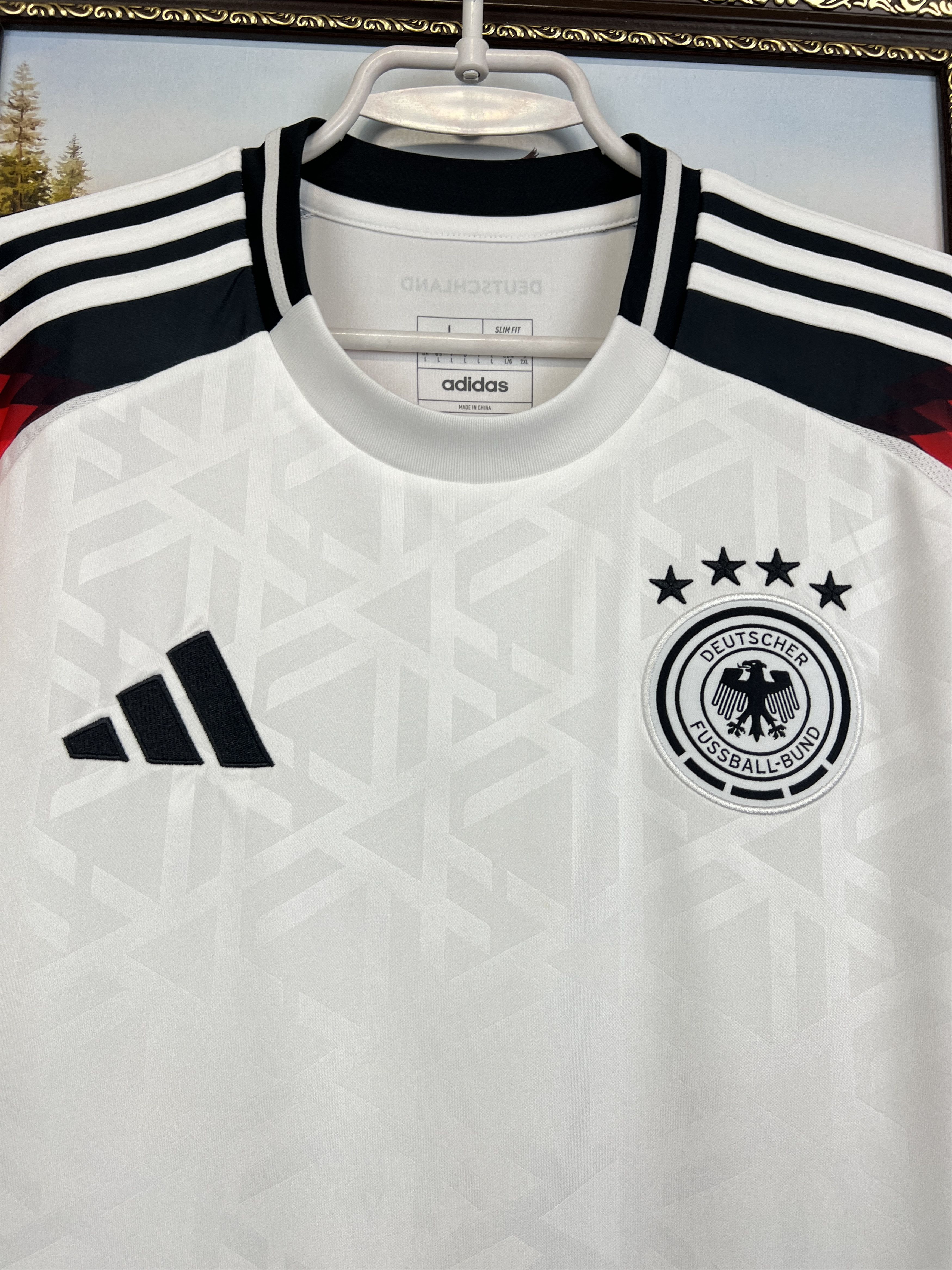 Adidas Germany Home football shirt 2024 Soccer Adidas Jersey Trikot Size US L / EU 52-54 / 3 - 3 Thumbnail