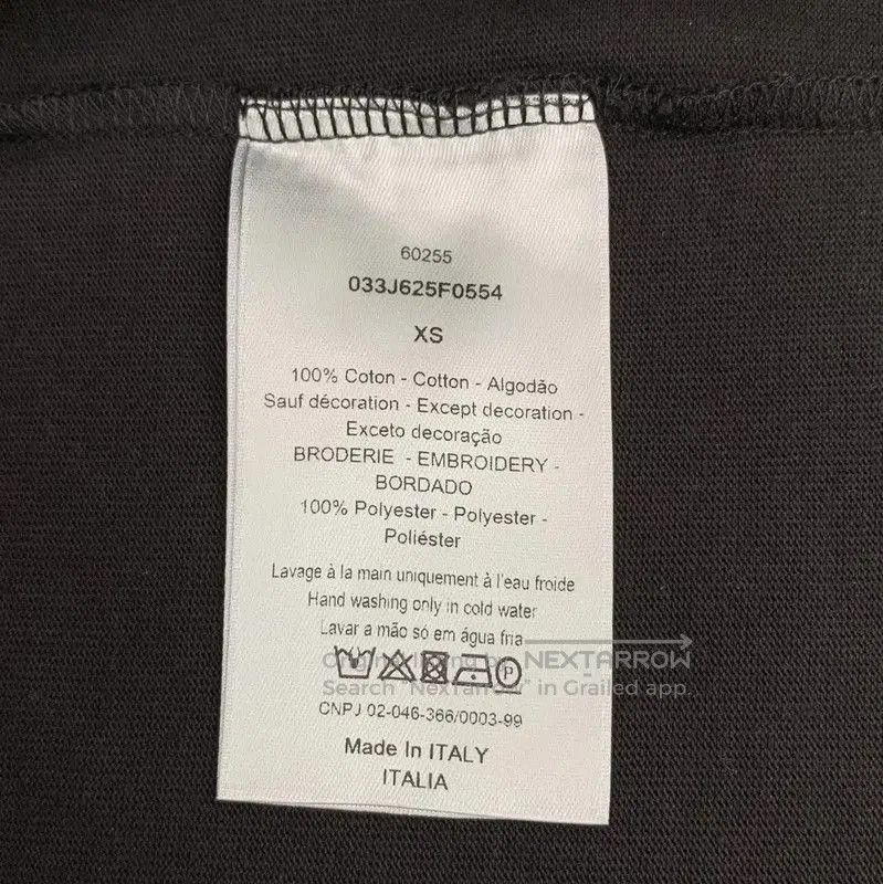 Dior Dior Black Cotton Women's T. Size XS / US 0-2 / IT 36-38 - 8 Thumbnail