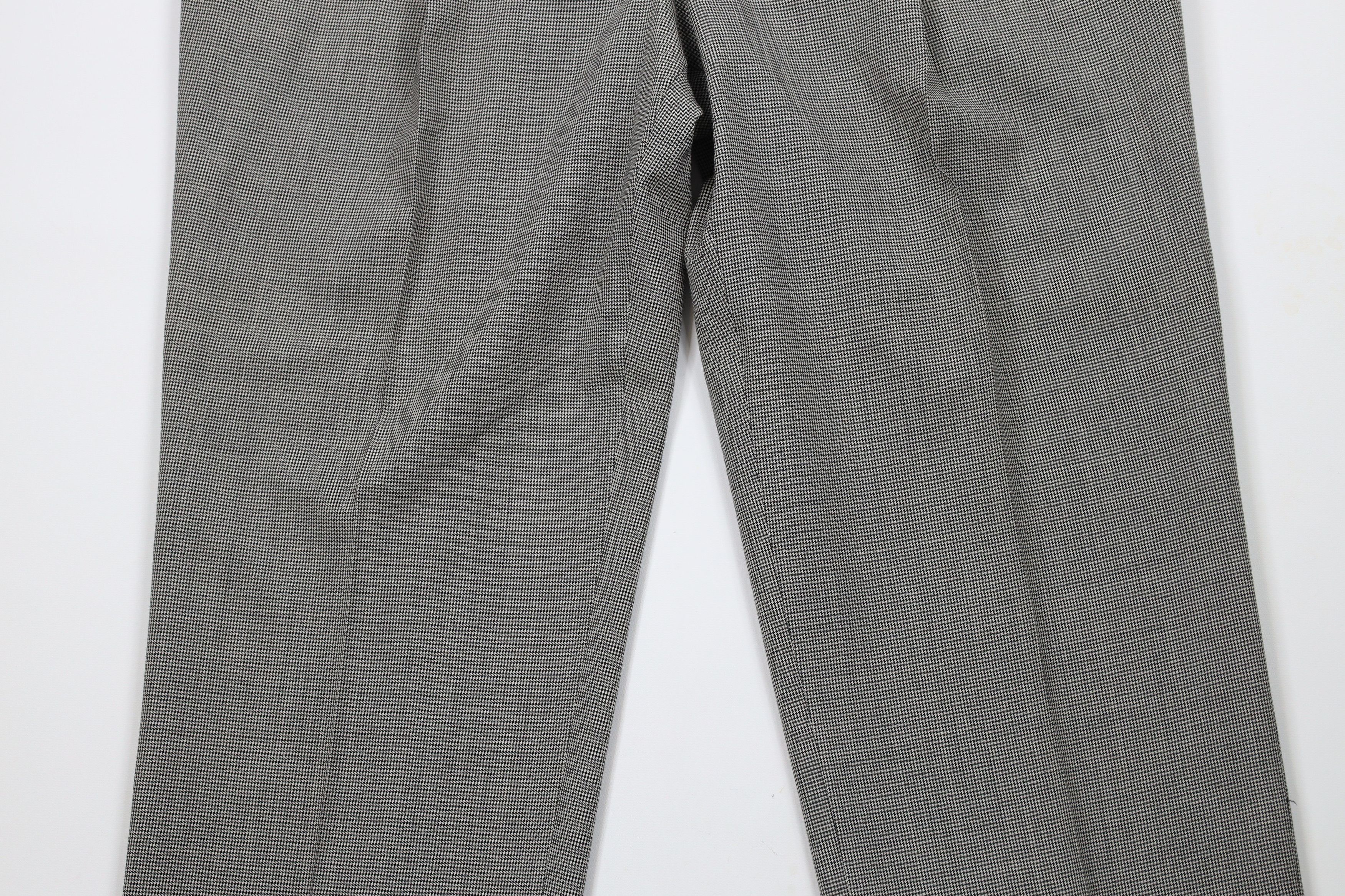 Vintage Vintage 70s Streetwear Wide Leg Chino Pants Houndstooth USA Size US 40 / EU 56 - 3 Thumbnail