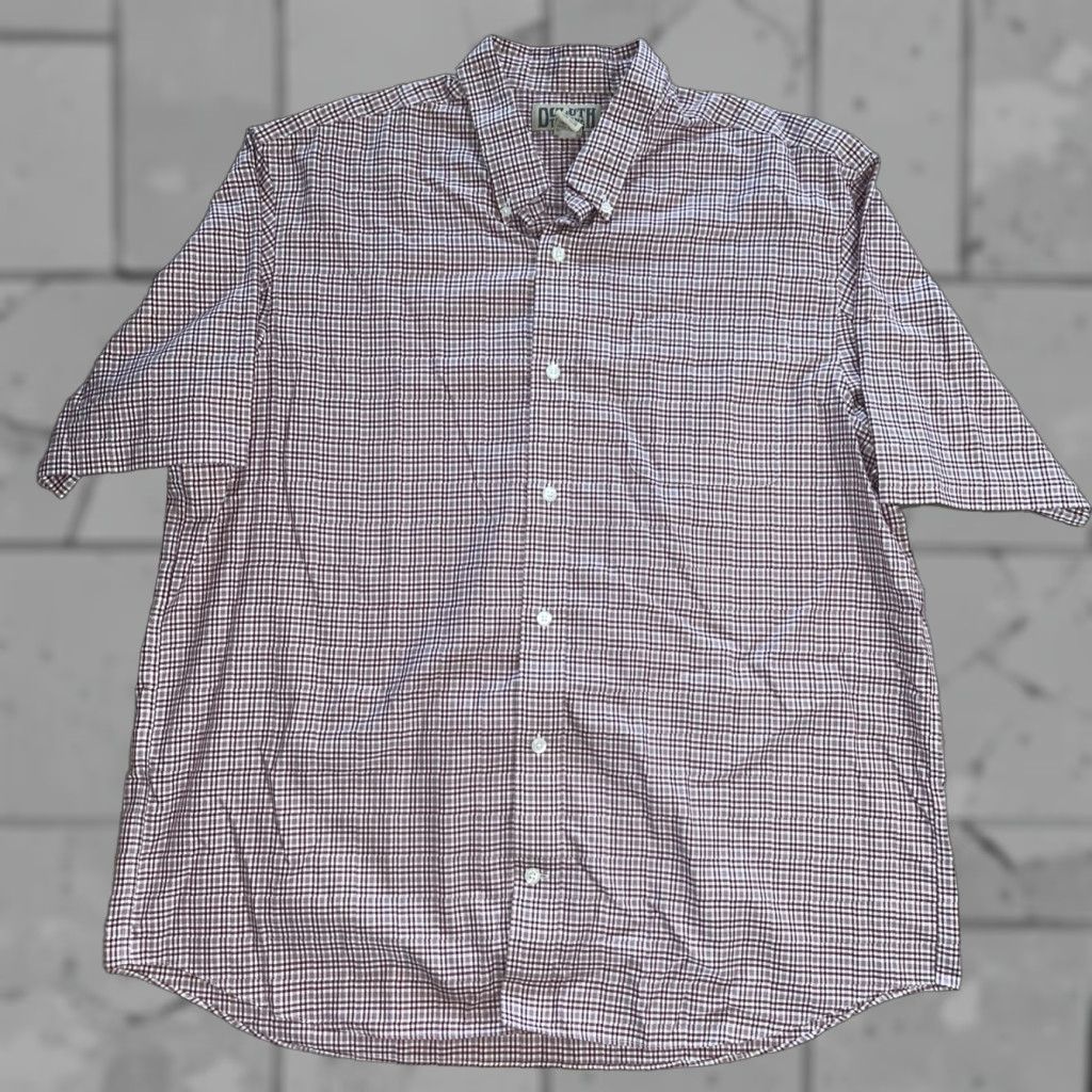 CO Duluth Trading Co Red Plaid Shirt Mens XL Button-Up Short Sleeve Regular Size XL Men Size US XL / EU 56 / 4 - 1 Thumbnail