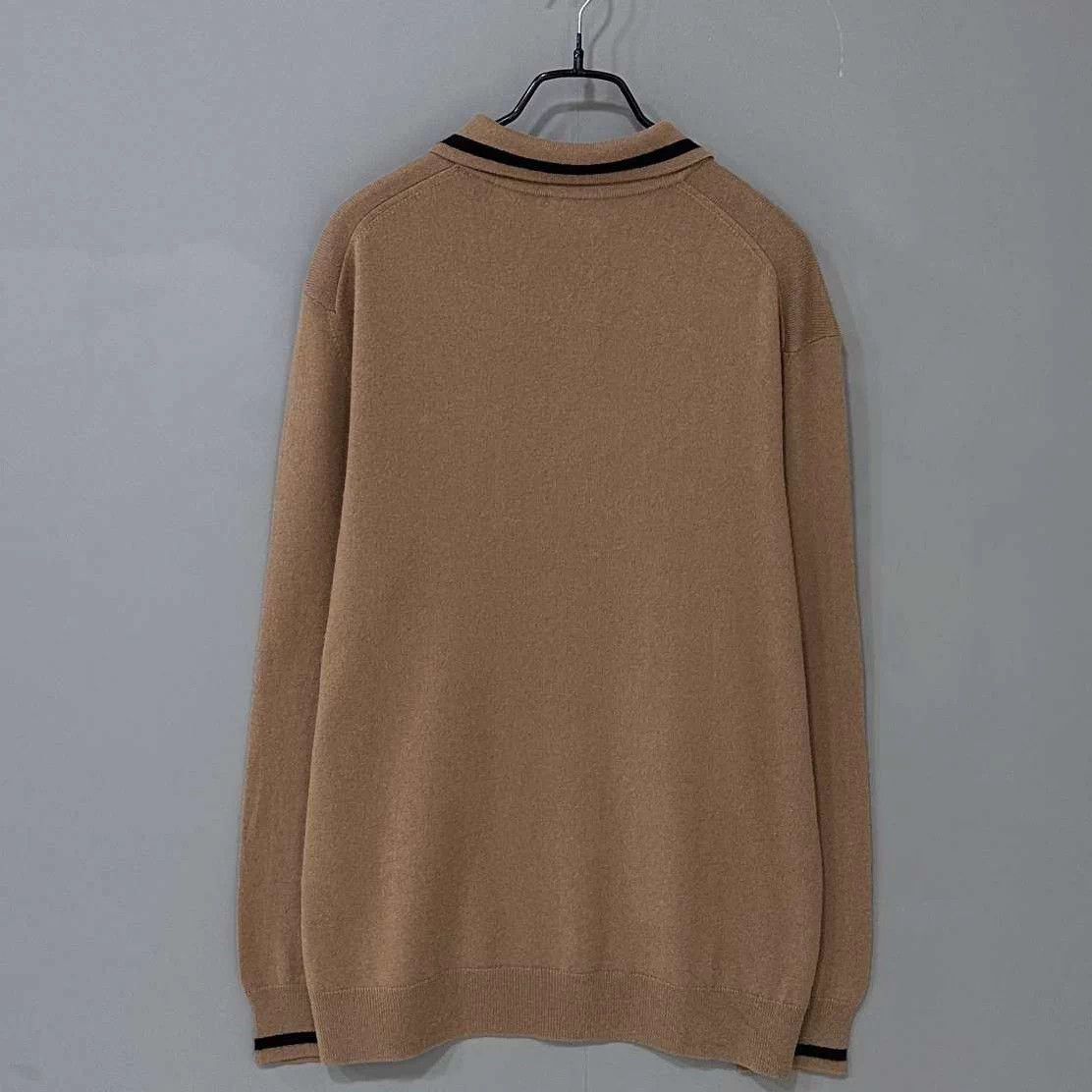 Burberry BURBERRY camel cashmere knit sweater L Size US L / EU 52-54 / 3 - 3 Thumbnail