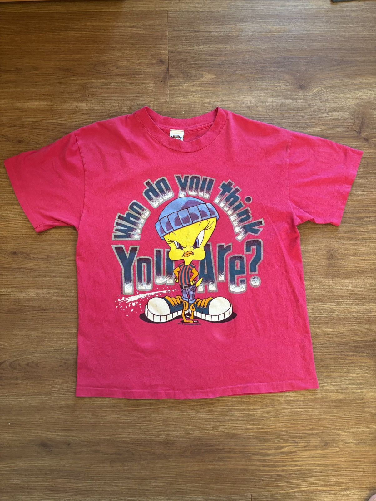 Vintage Vintage 1995s Looney Tunes T-Shirt Size L / US 10 / IT 46 - 1 Thumbnail