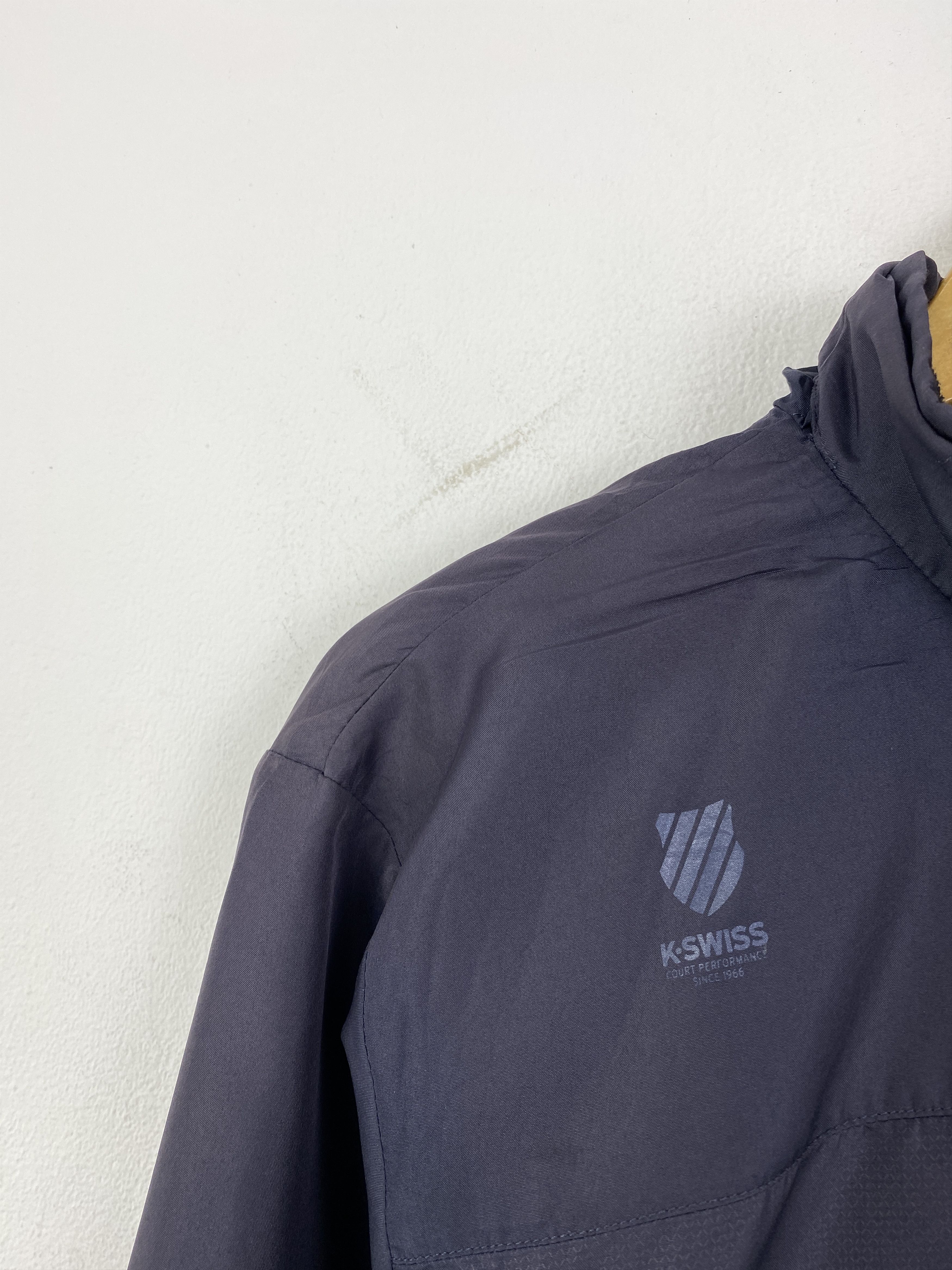 K-Swiss Vintage K-SWISS Track Jacket Windbreaker JA0199 Size US M / EU 48-50 / 2 - 10 Thumbnail