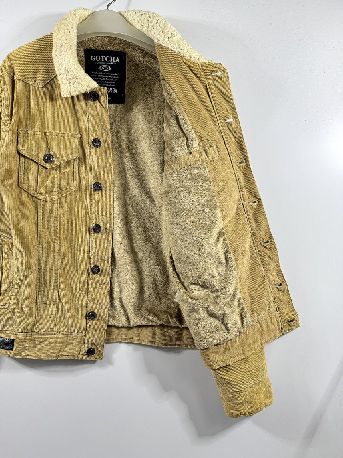 Gotcha × Japanese Brand 🔥 GOTCHA SURFING JAPAN CORDUROY TRUCKER JACKET - M Size US S / EU 44-46 / 1 - 7 Thumbnail