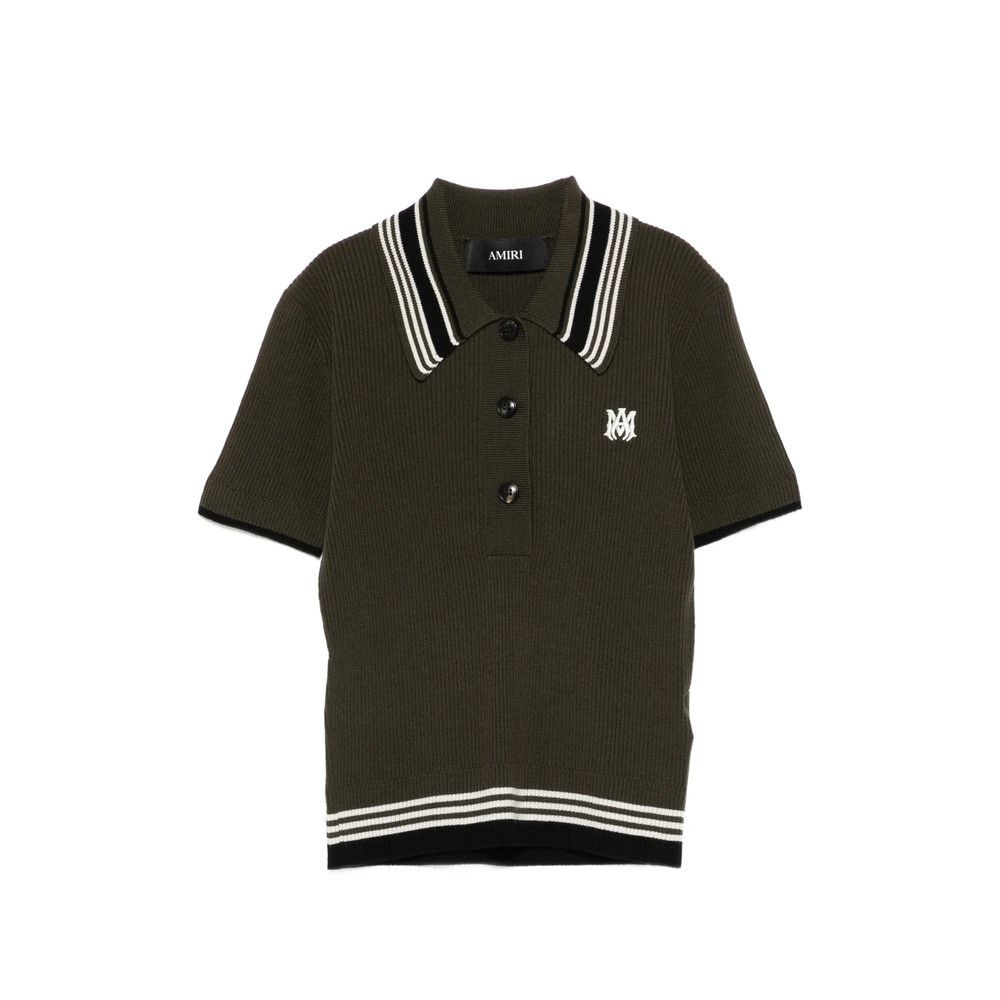 Amiri Amiri GREEN Tops - Polo Tops Size XS / US 0-2 / IT 36-38 - 1 Thumbnail