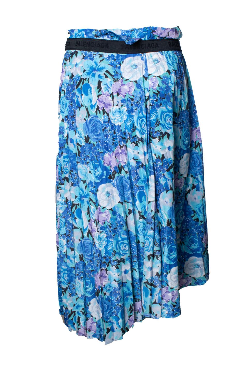 Balenciaga Balenciaga, floral printed pleated midi skirt Size 28" / US 6 / IT 42 - 3 Thumbnail