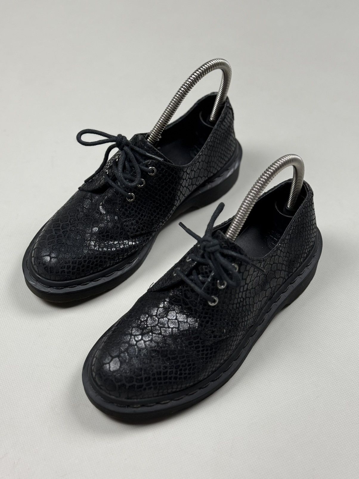 Dr. Martens Dr. Martens 1461 Tahan Snake Leather Oxford Shoes Boots Size US 6 / IT 36 - 13 Thumbnail