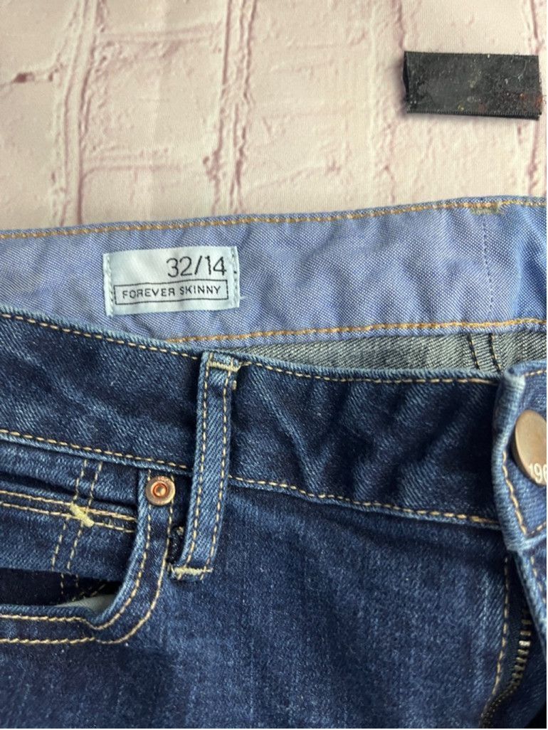 Gap Gap 1969 Forever Skinny Jeans in Dark Indigo | Size 32/14 Size 32" / US 10 / IT 46 - 6 Thumbnail