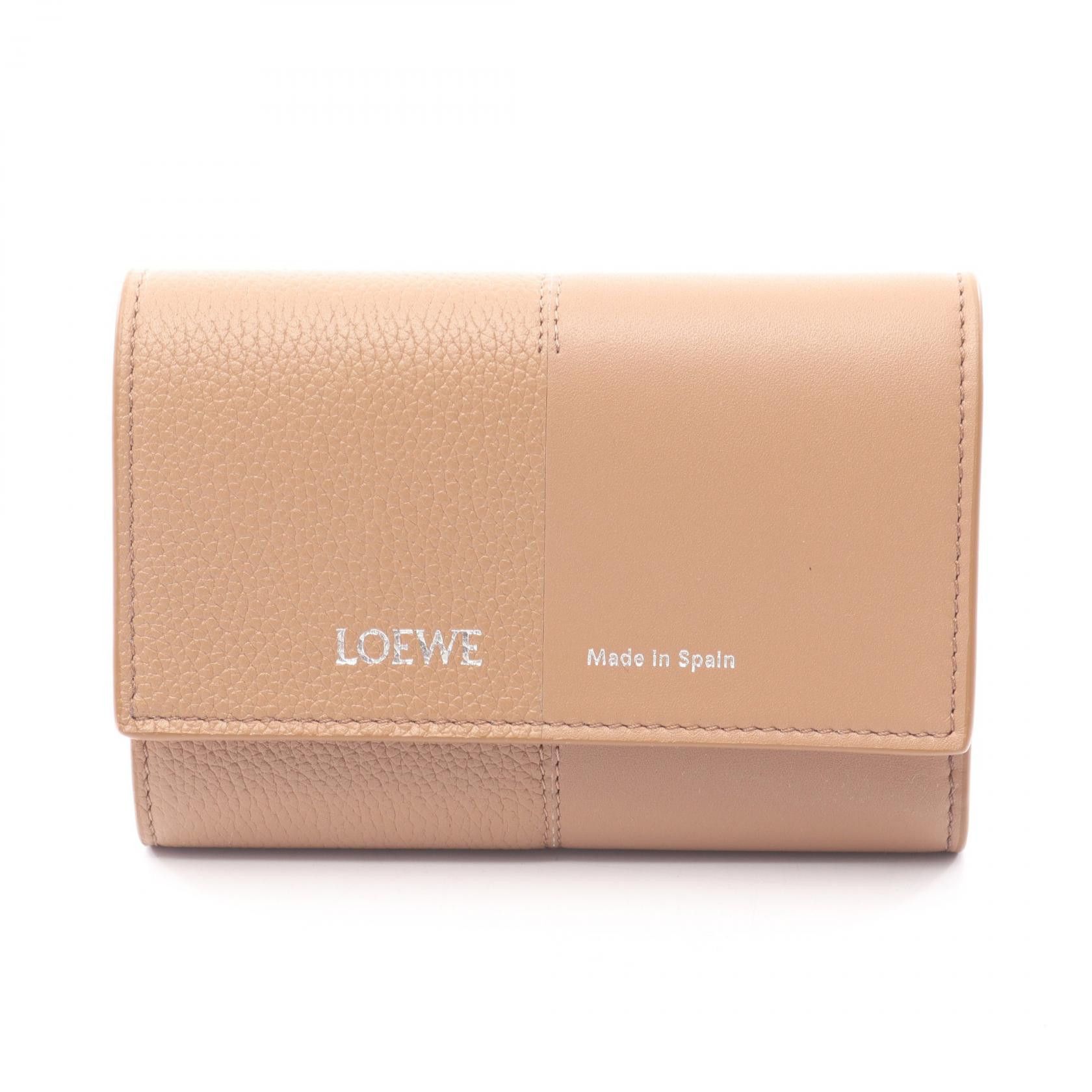 Loewe Loewe Loewe Vertical Wallet Small Leather Trifold Wallet Leather Short Wallet C612S33X019579 DUTY FREE for USA Size ONE SIZE - 1 Thumbnail