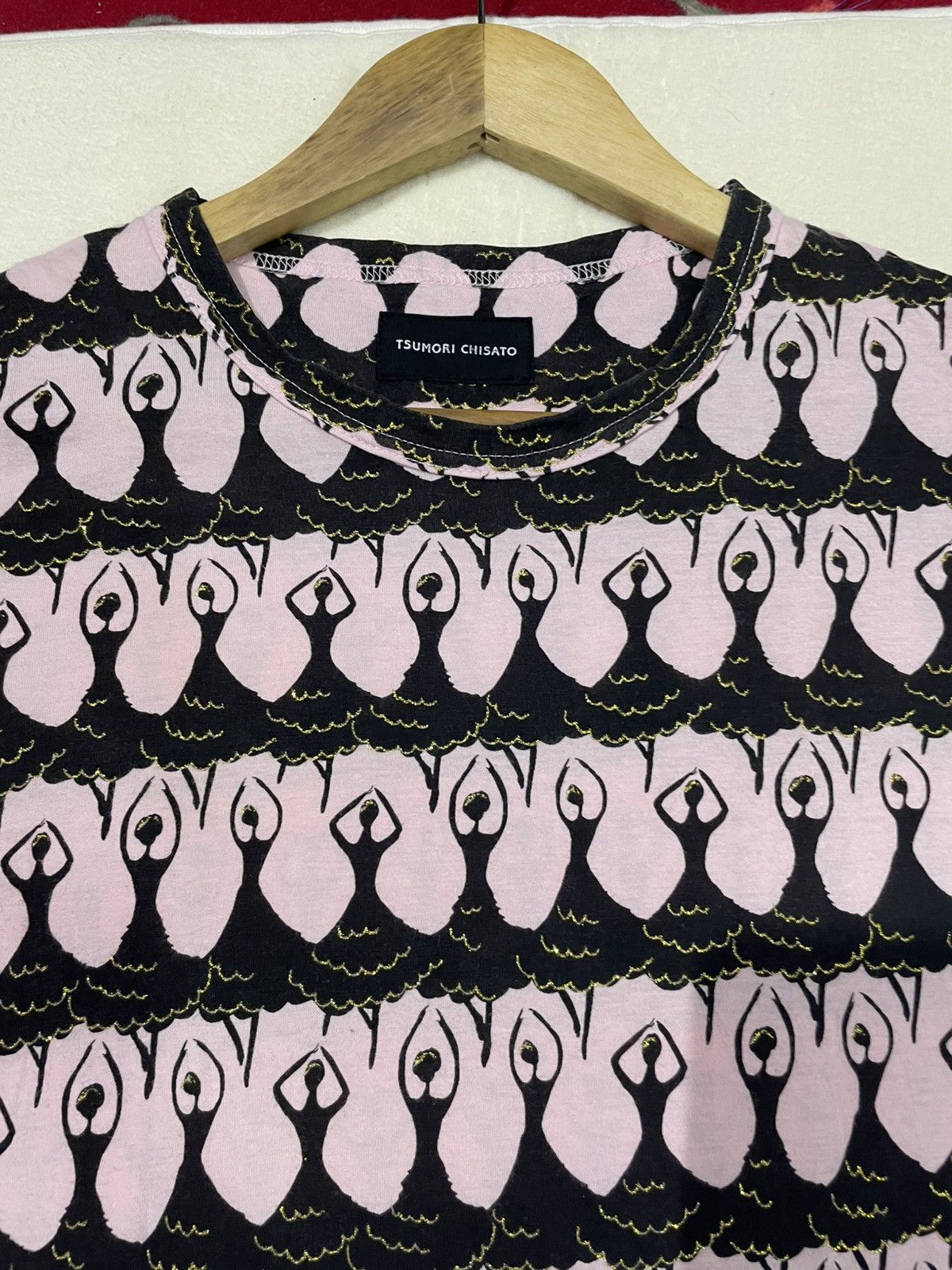 Issey Miyake × Tsumori Chisato VINTAGE TSUMORI CHISATO FULLPRINT TEE Size US M / EU 48-50 / 2 - 6 Thumbnail