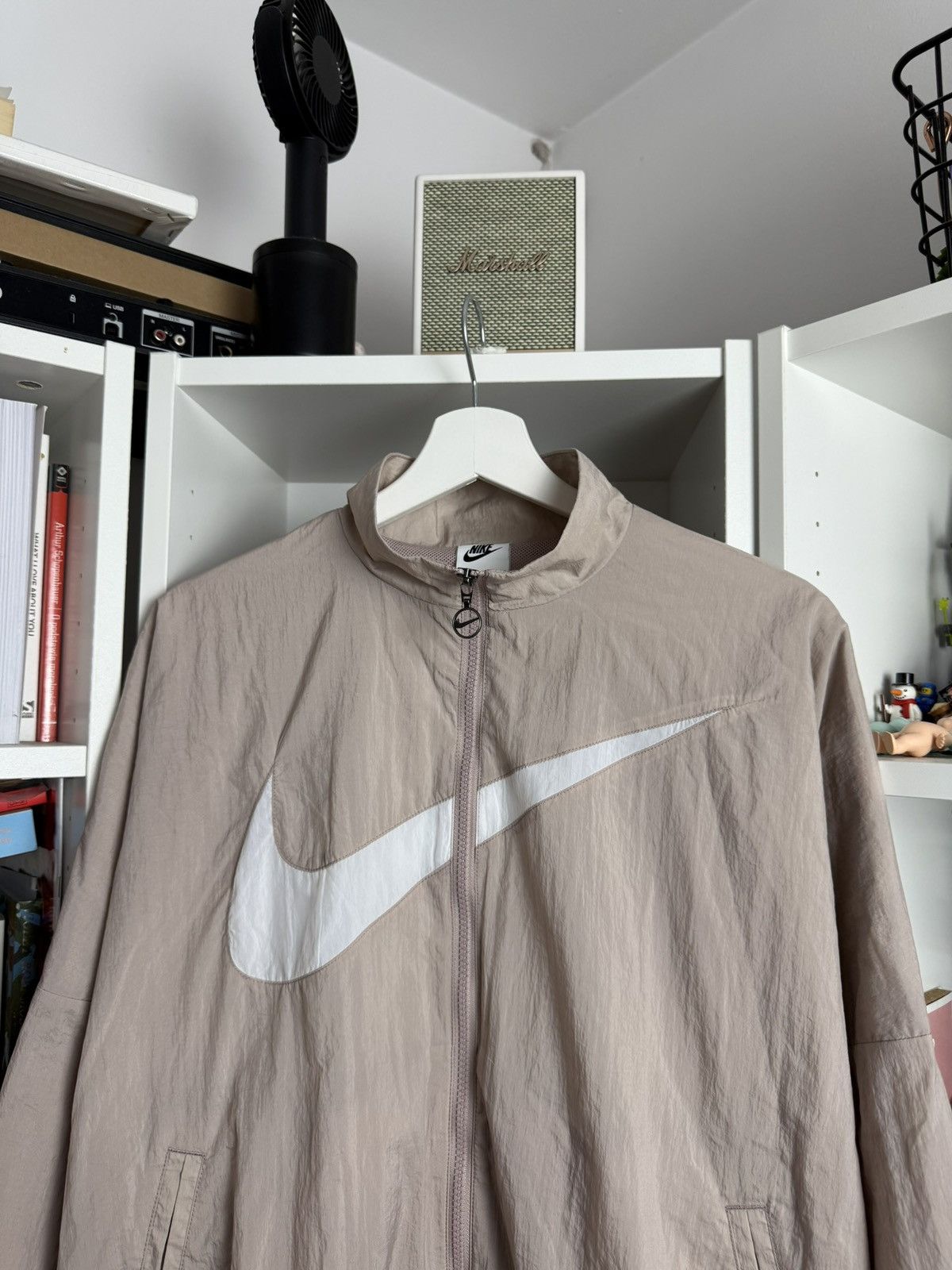 Nike Nike big swoosh baggy tracksuit zip sweatshirt jacket S skate Size US S / EU 44-46 / 1 - 3 Thumbnail