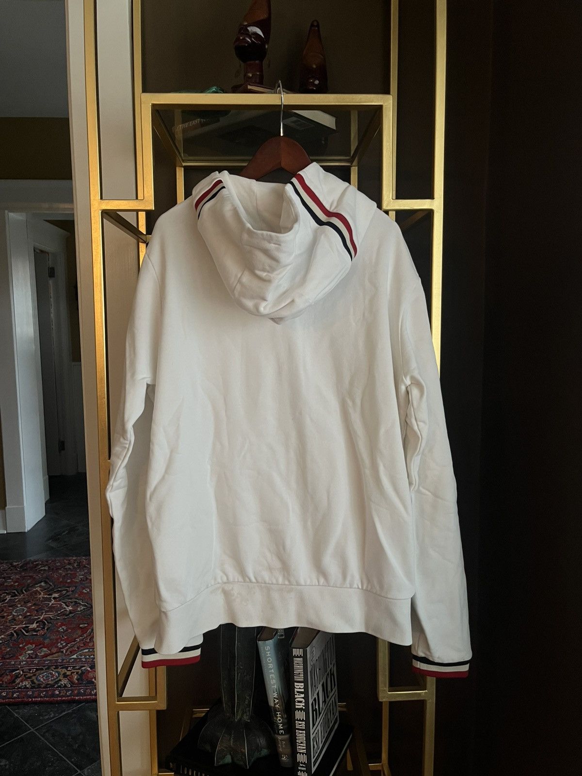 Moncler Moncler Striped Crew Neck Hoodie Size US L / EU 52-54 / 3 - 9 Thumbnail