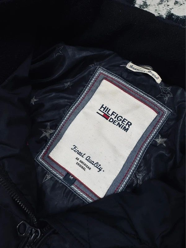 Tommy Hilfiger Tommy Hilfiger black down jacket logo M Size M / US 6-8 / IT 42-44 - 5 Thumbnail