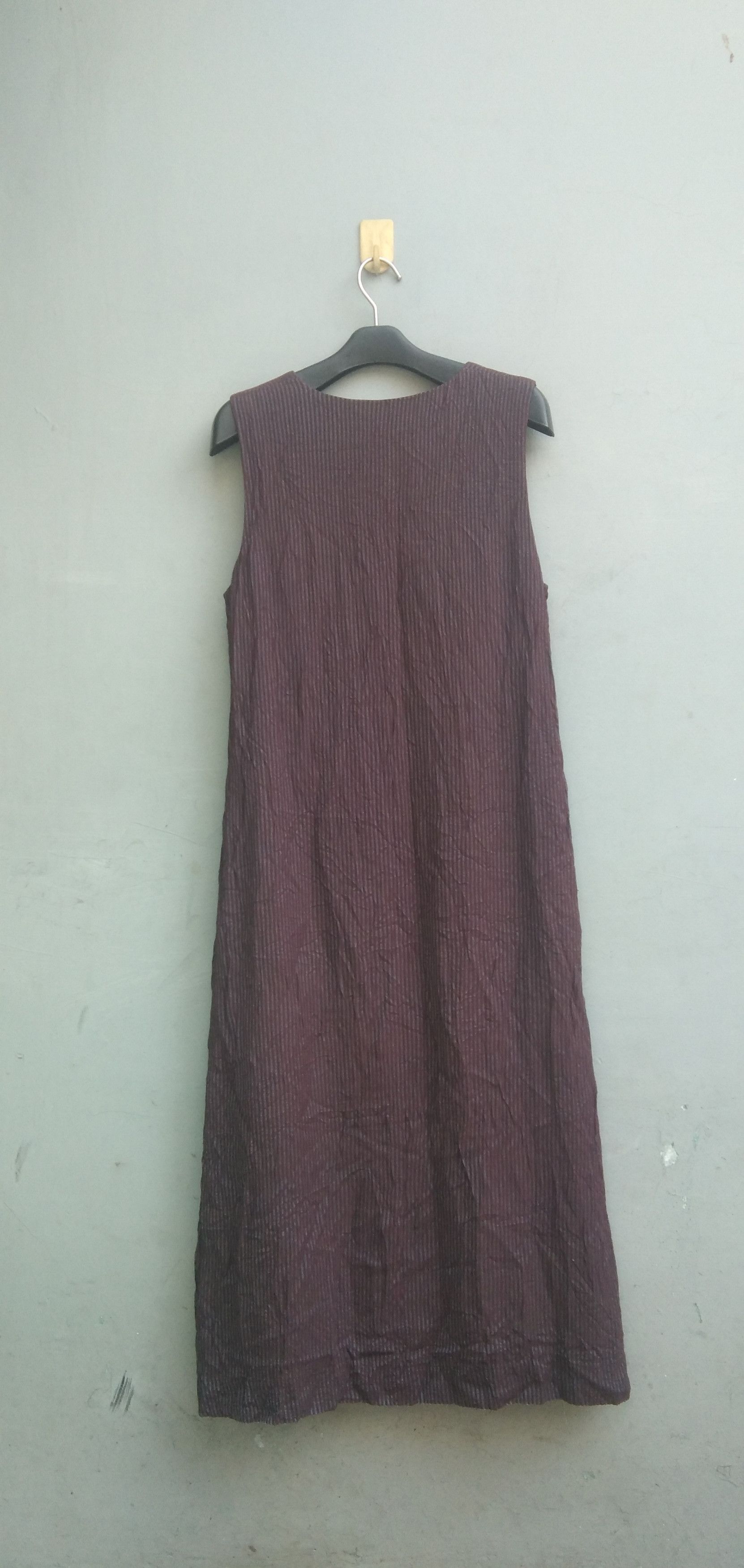 Vintage × Yohji Yamamoto Workshop by yohji yamamoto stripe long dress Size S / US 4 / IT 40 - 6 Thumbnail