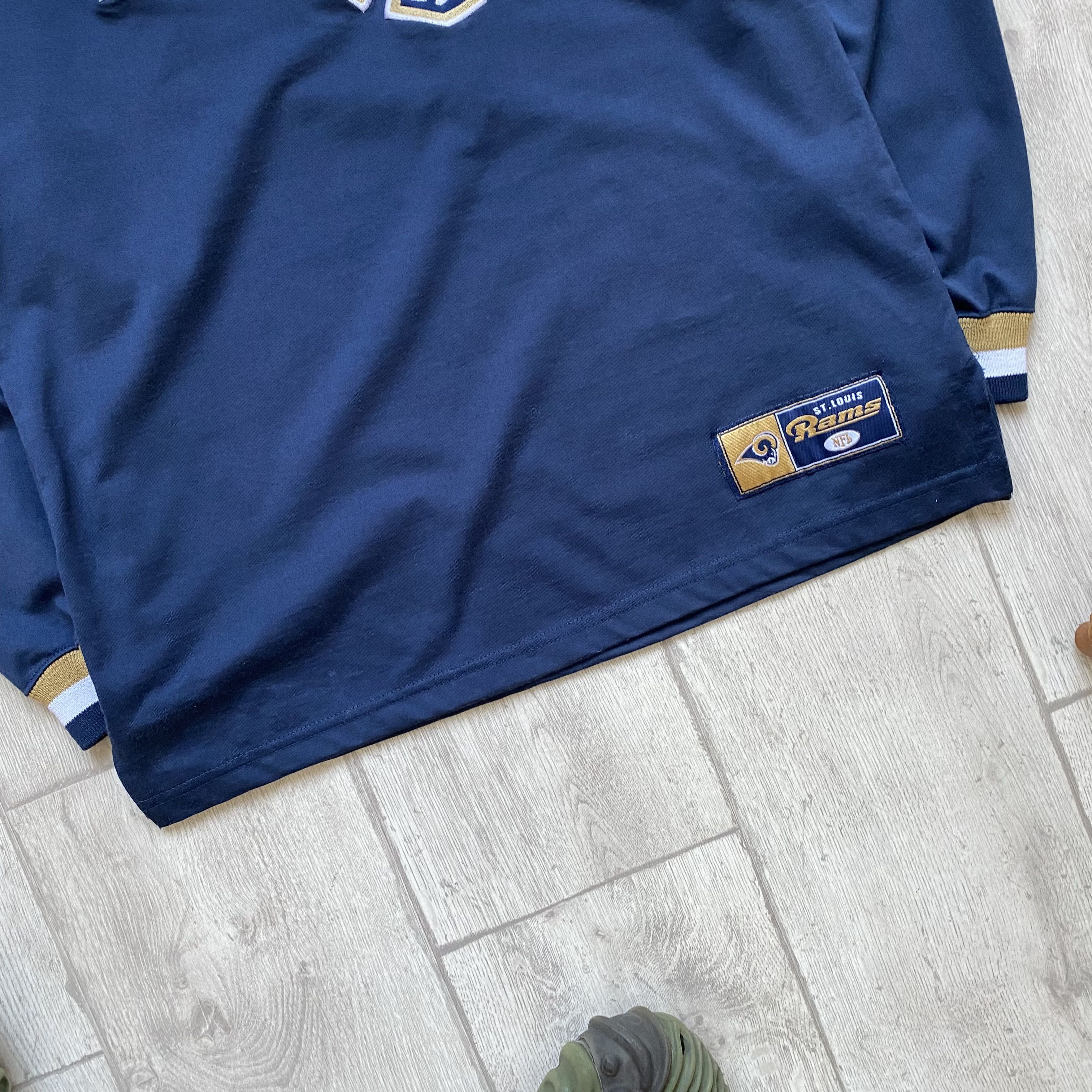 NFL 🏈 Vintage NFL ST. Louis Rams jersey heavy long sleeve Size US M / EU 48-50 / 2 - 3 Thumbnail