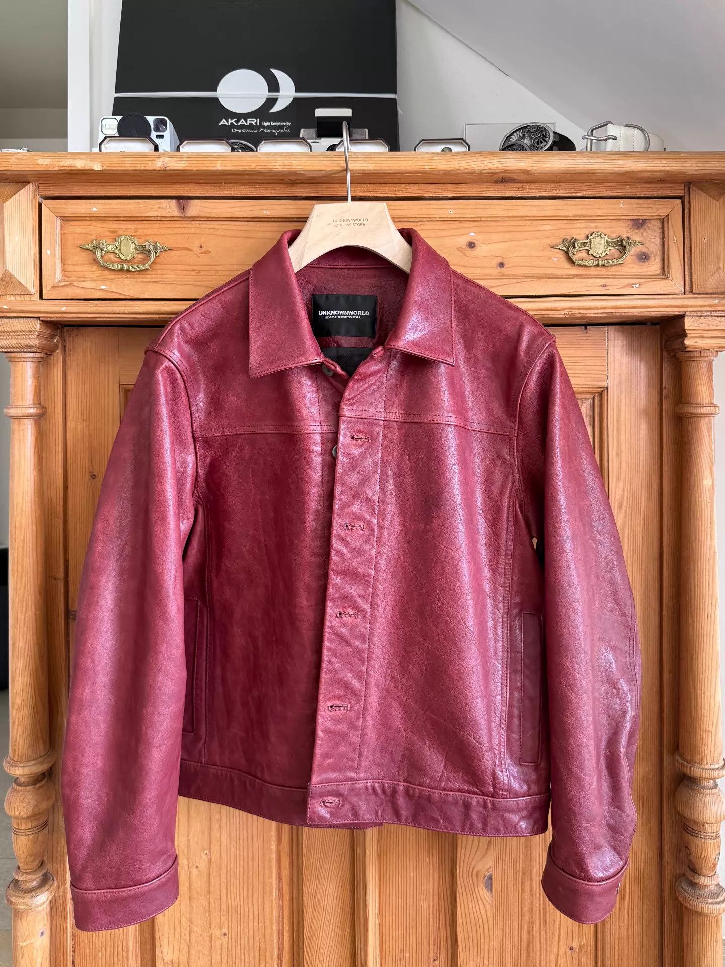 Other UNKNOWNWORLD Demon Season Bloody Vampire Leather Jacket Size US S / EU 44-46 / 1 - 1 Thumbnail
