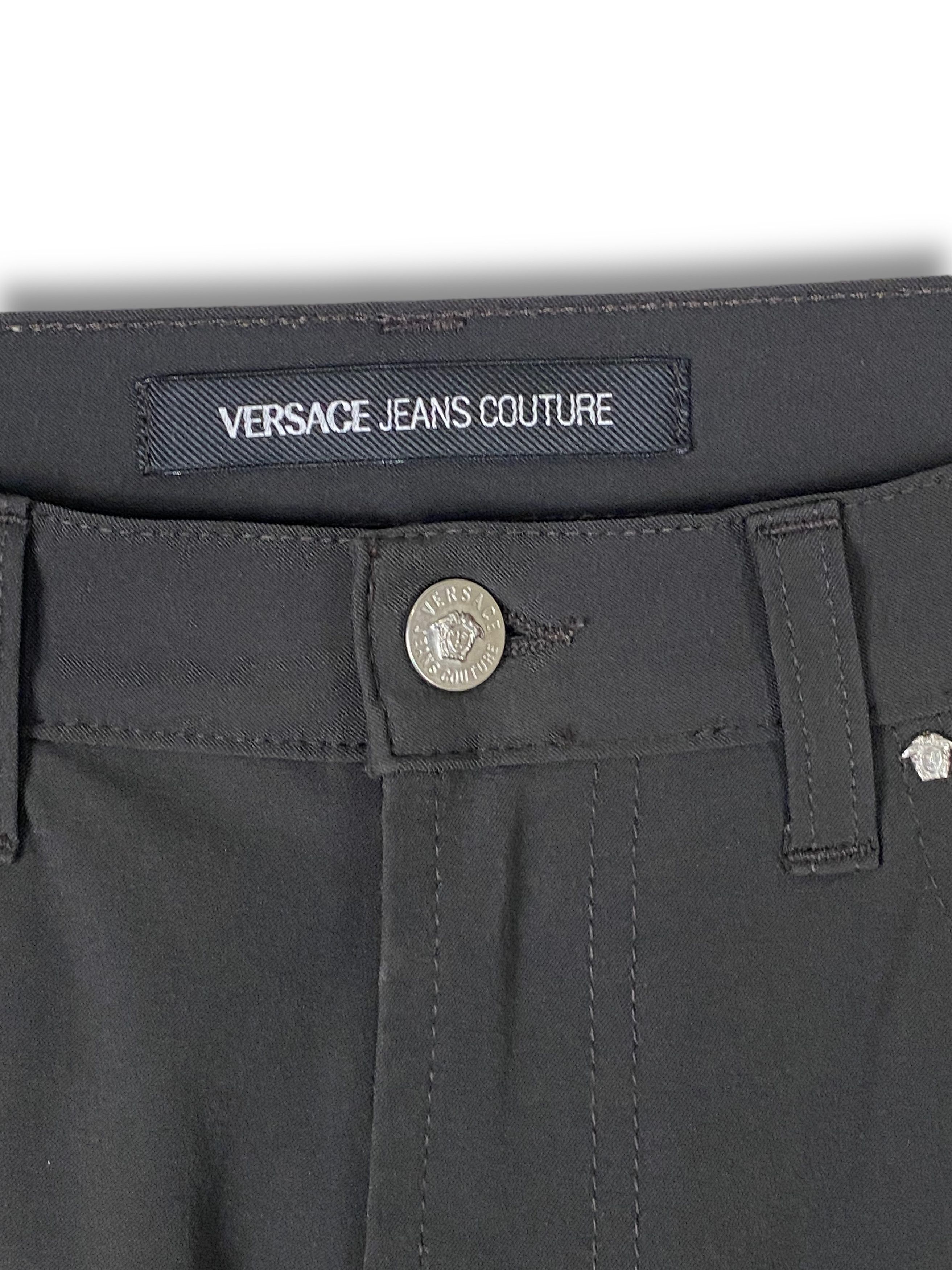 Versace Jeans Couture Vintage VERSACE Black Pants M495 Size US 31 - 7 Thumbnail
